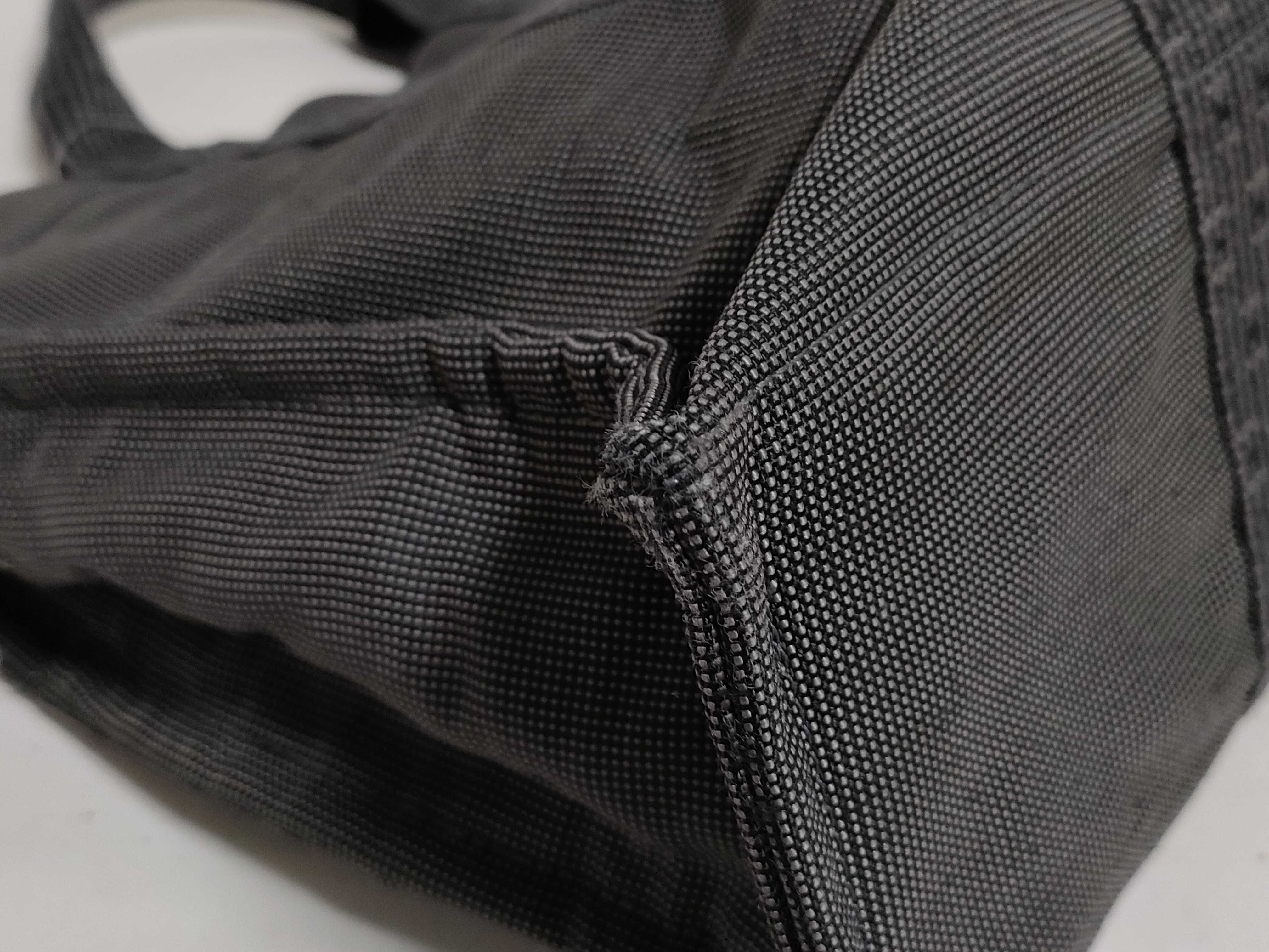 Herbag Black Canvas Tote Bag — view 4