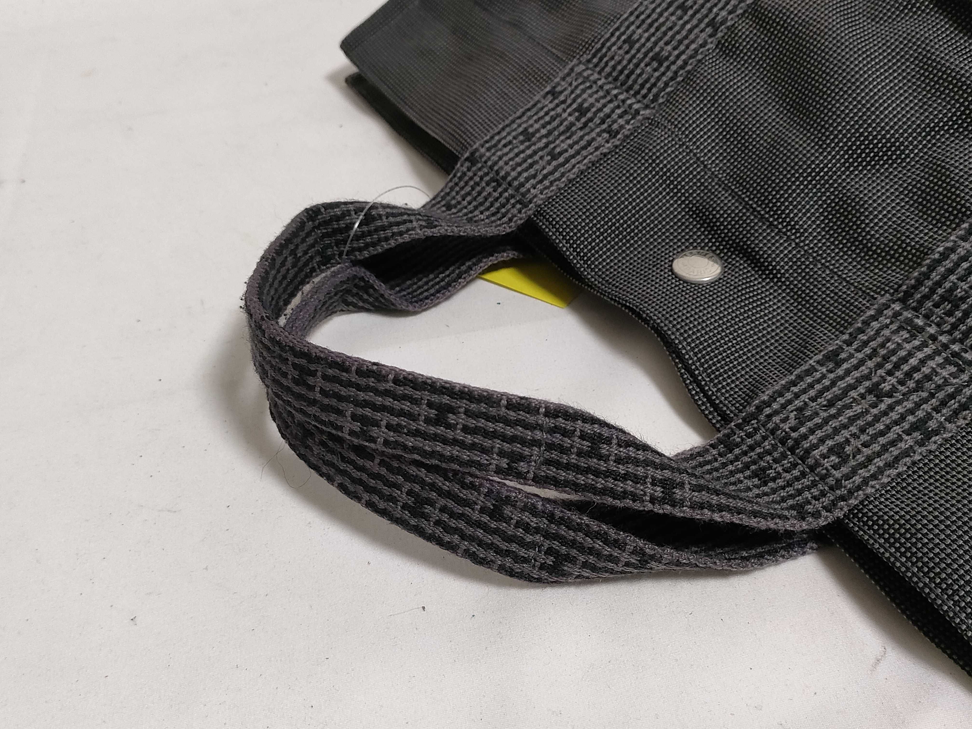 Herbag Black Canvas Tote Bag — view 5
