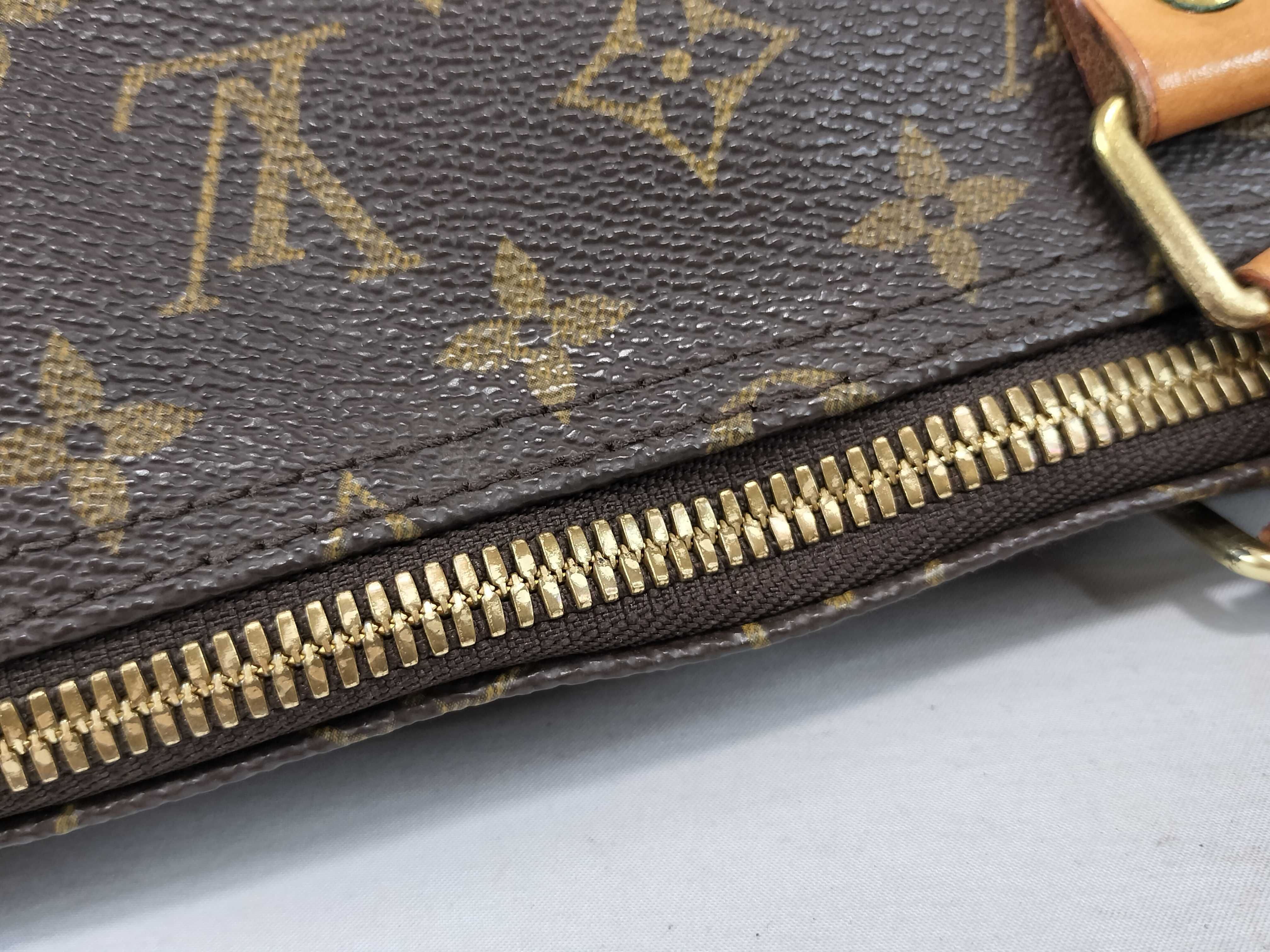 Monogram PH - Monogram Bandouliere Keepall 55 Travel Bag Brown Canvas Boston Bag — view 6