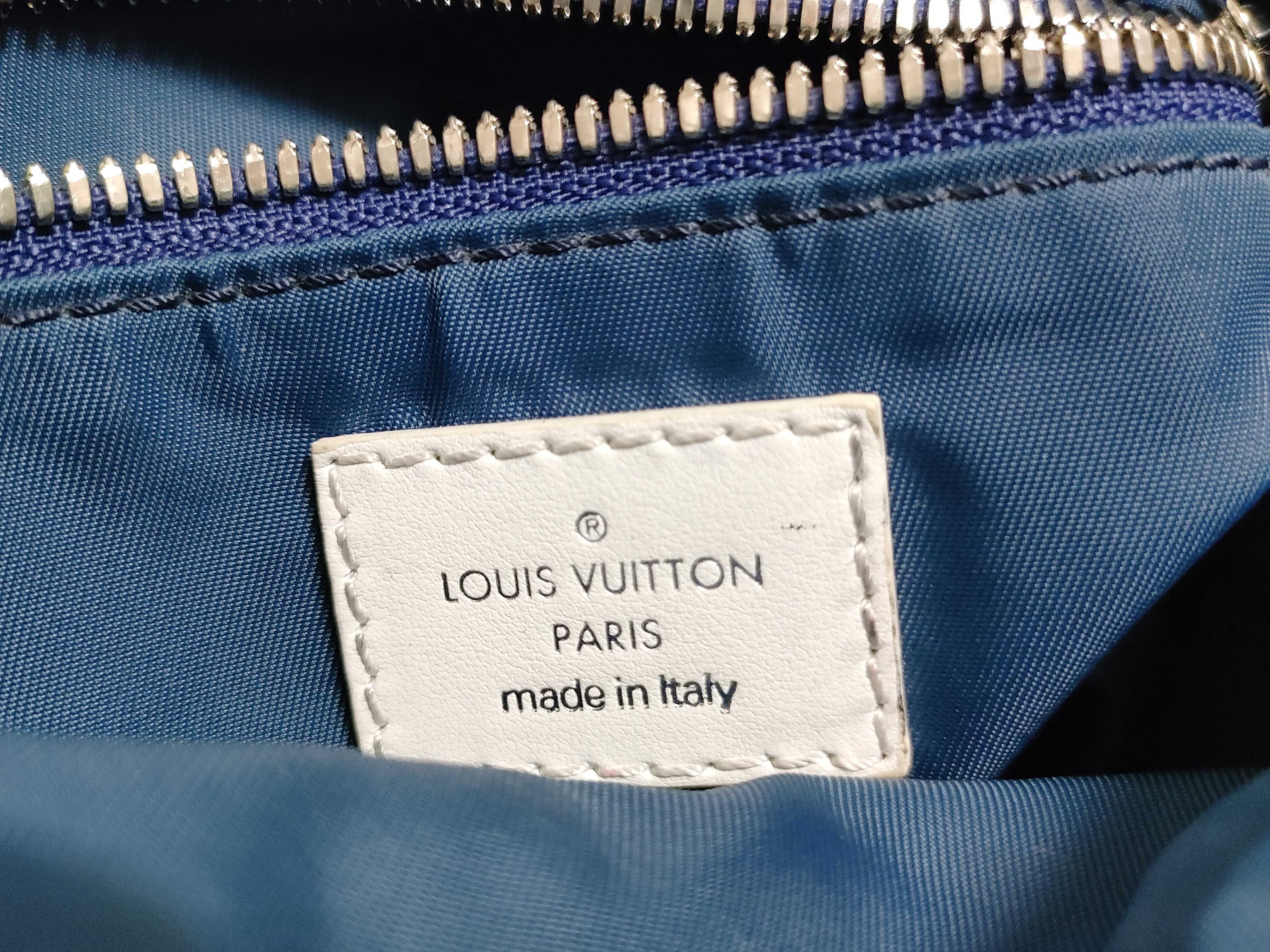 Watercolor Monogram Sac Marin Messenger Shoulder Bag — view 14