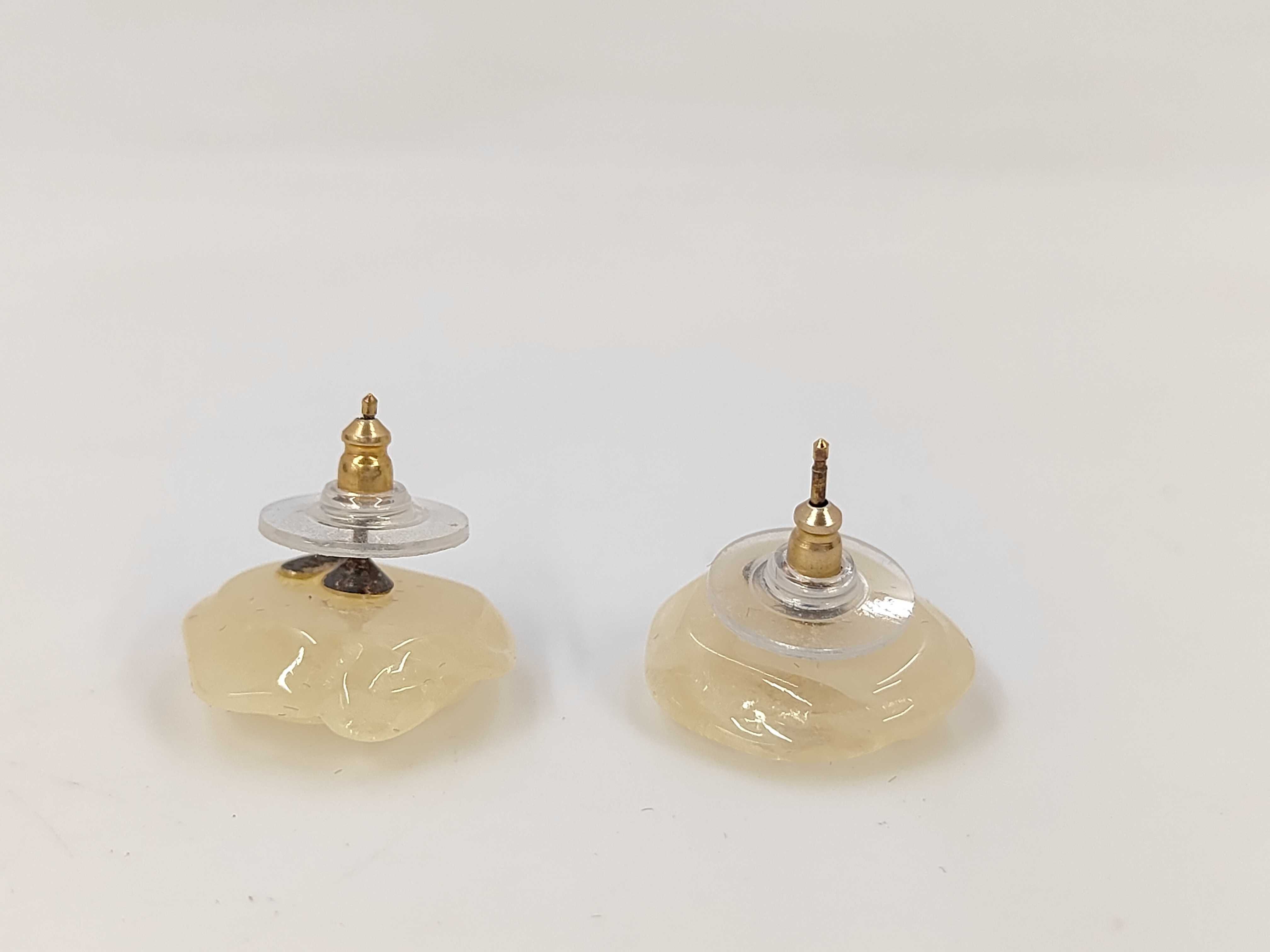 CC Logo Camellia Earrings — view 2