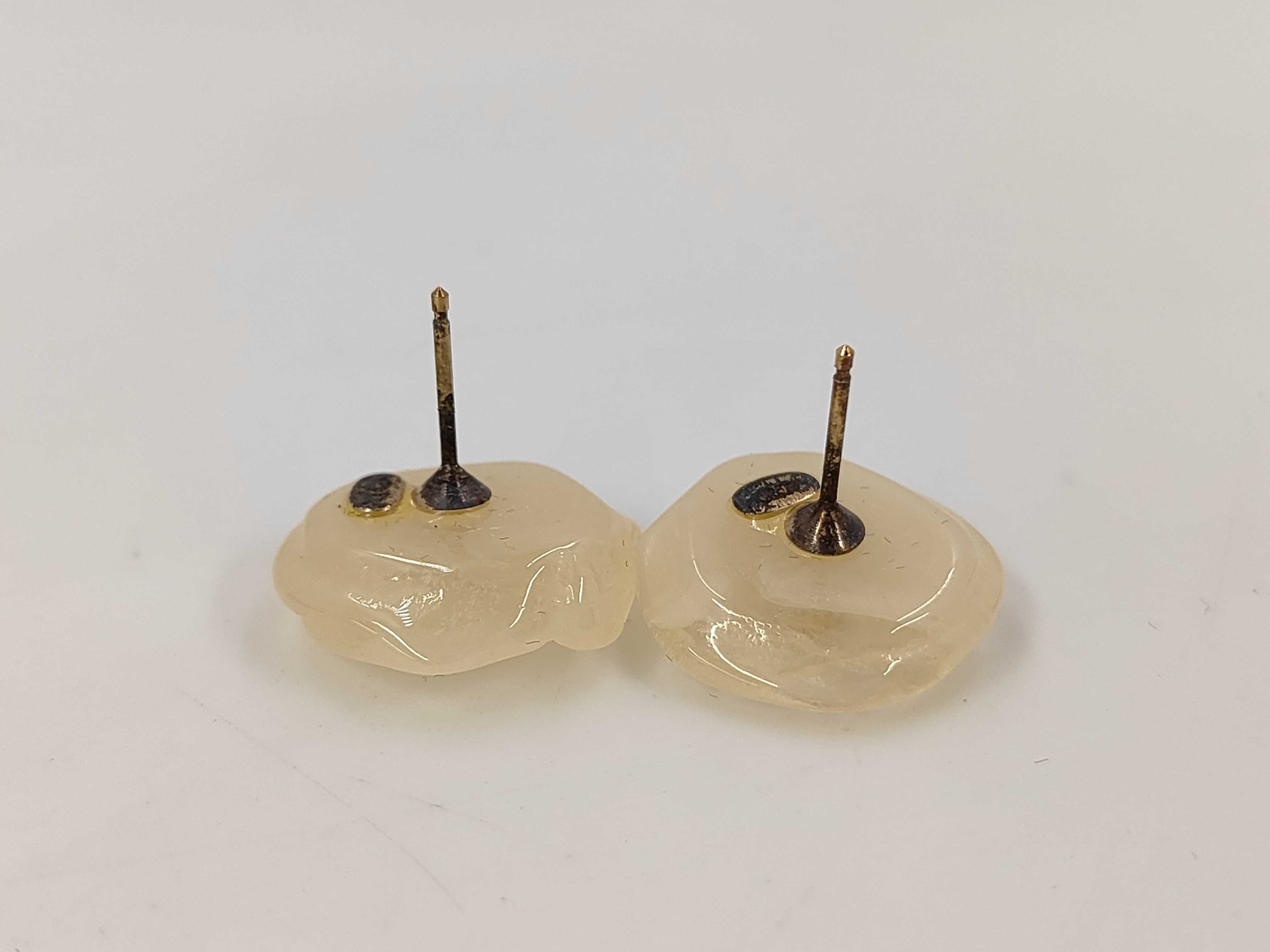 CC Logo Camellia Earrings — view 5