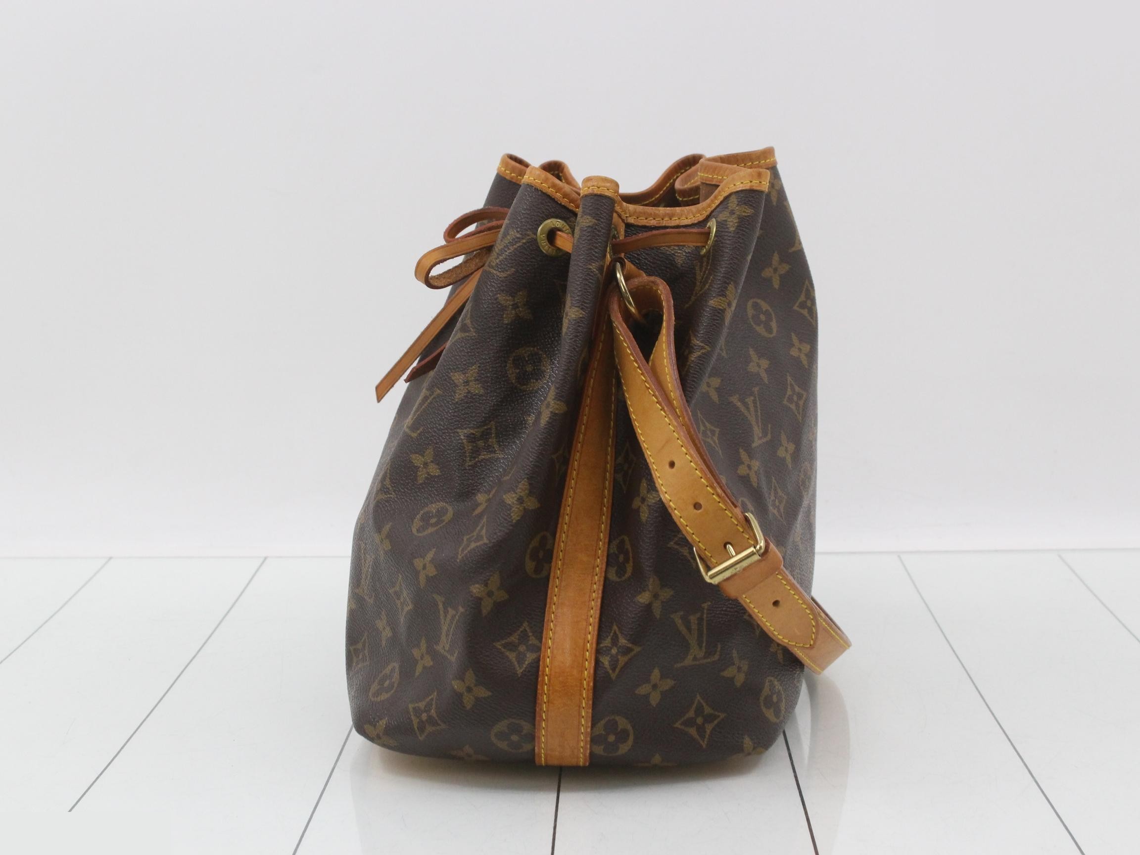 Petit Noé Monogram Drawstring Shoulder Bag — view 3