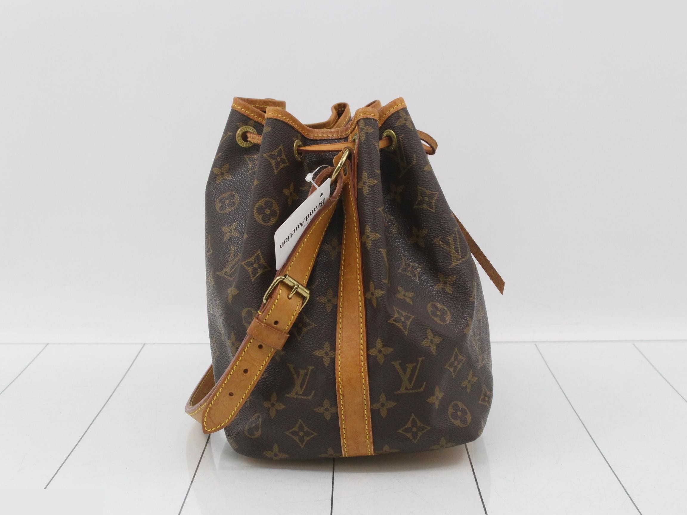 Petit Noé Monogram Drawstring Shoulder Bag — view 4