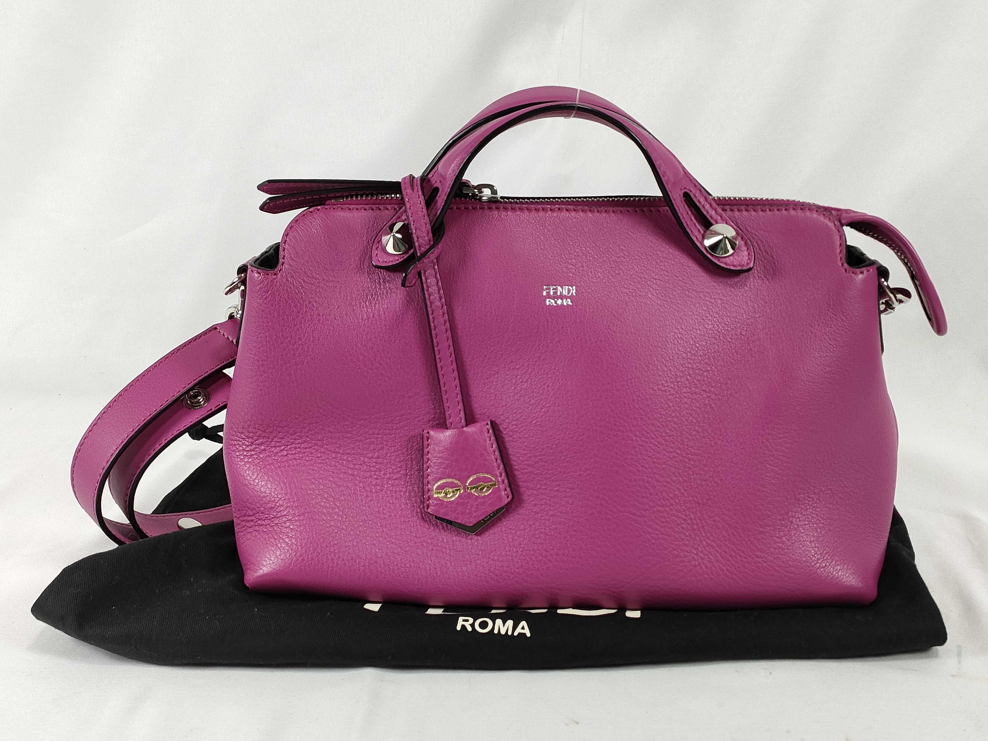 By The Way Mini Leather 2-Way Shoulder Bag, Purple, 8BL135 (Handbag)