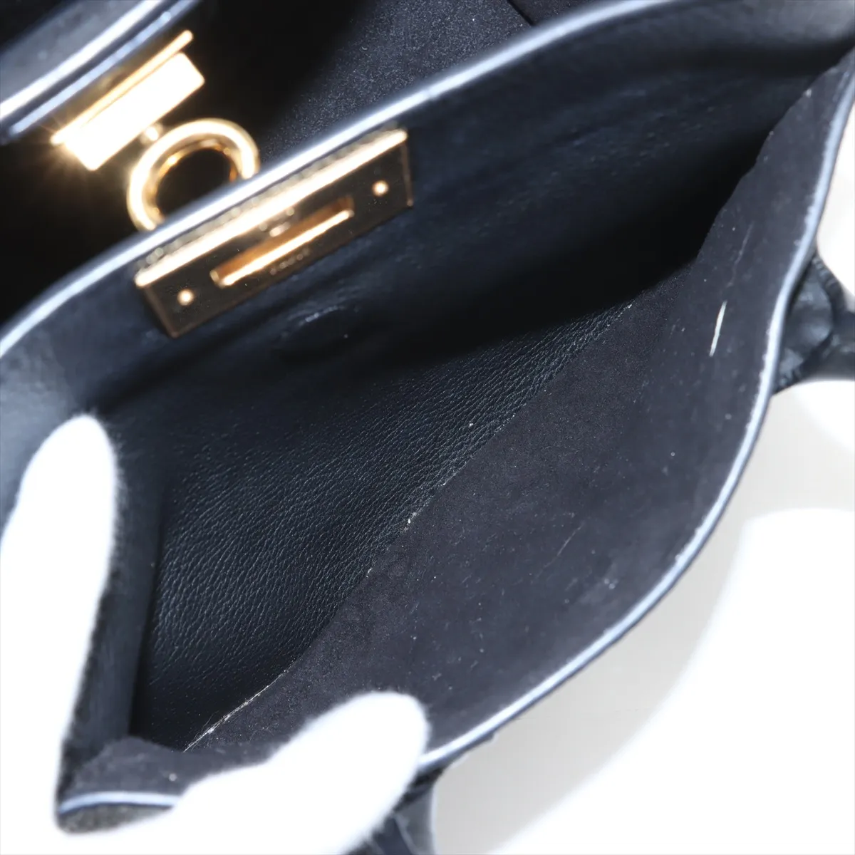 Monogram On My Side PM M57728 Black x Brown RFID reaction available — view 11