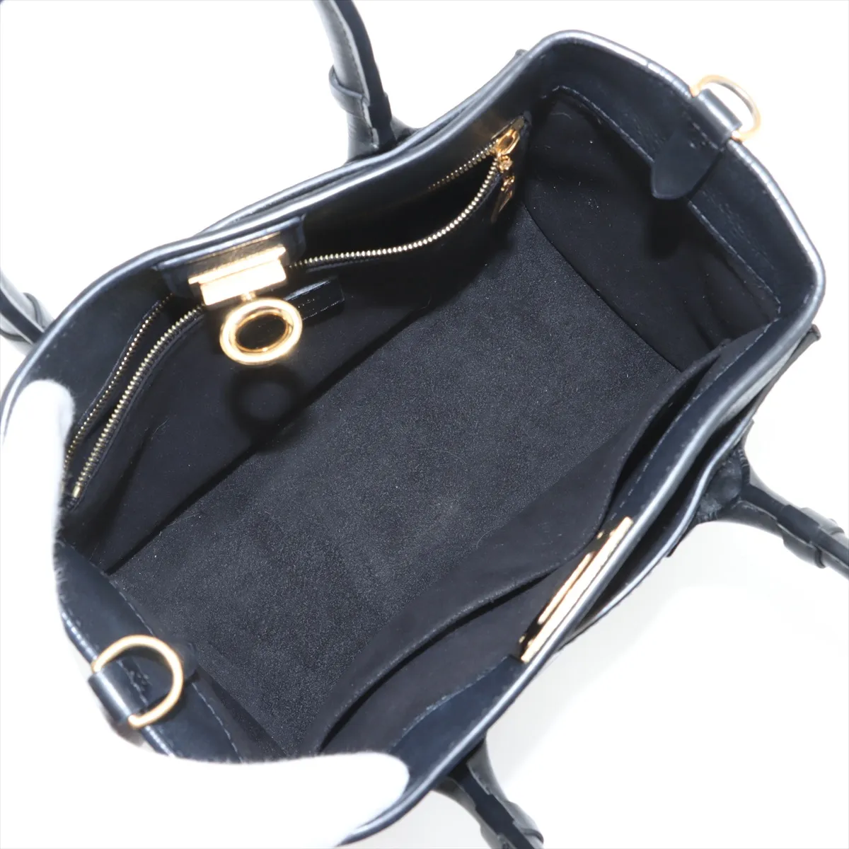 Monogram On My Side PM M57728 Black x Brown RFID reaction available — view 8