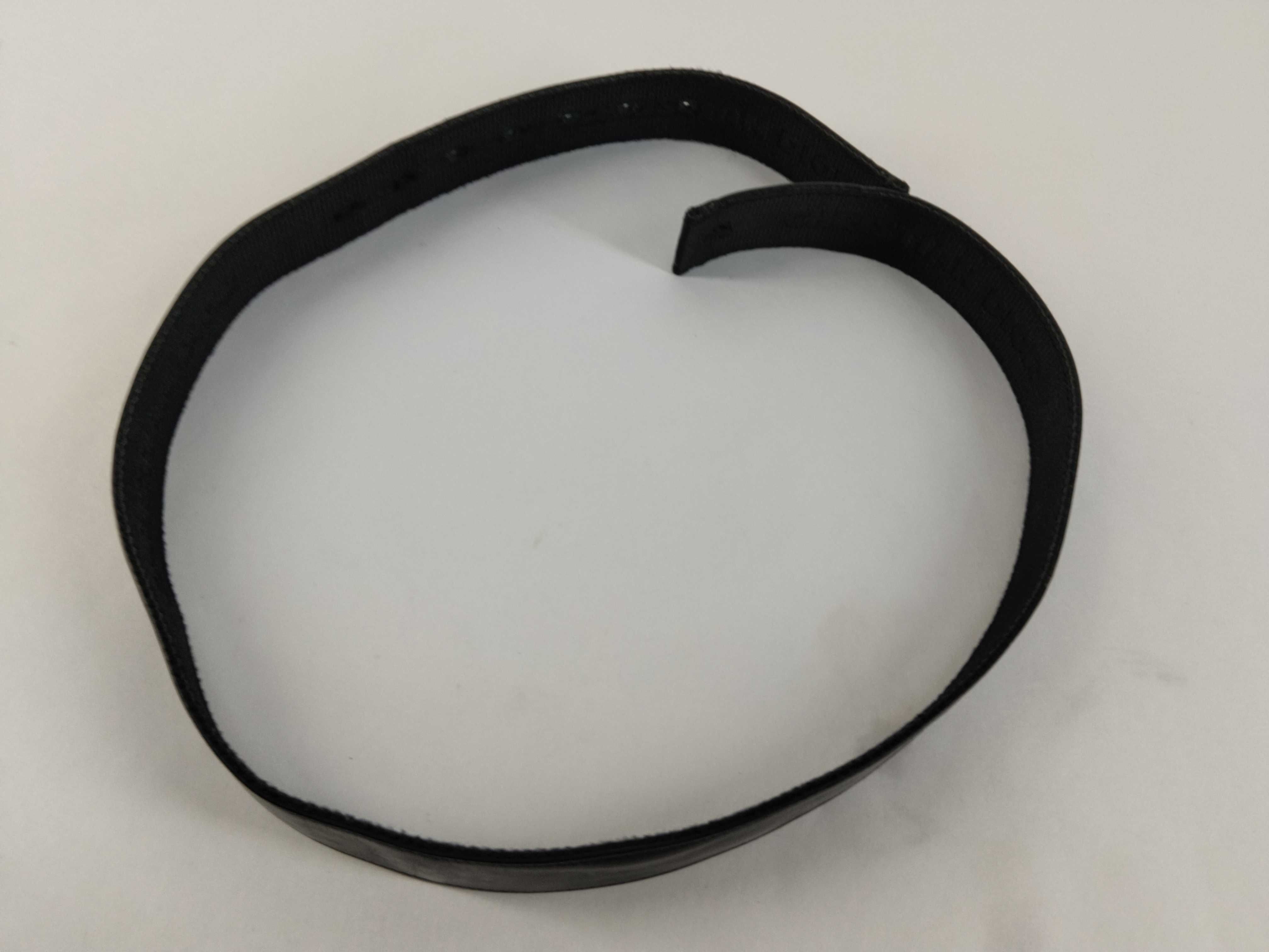 Christian Black Canvas Leather Reversible Belt (Buckle not included) — view 2