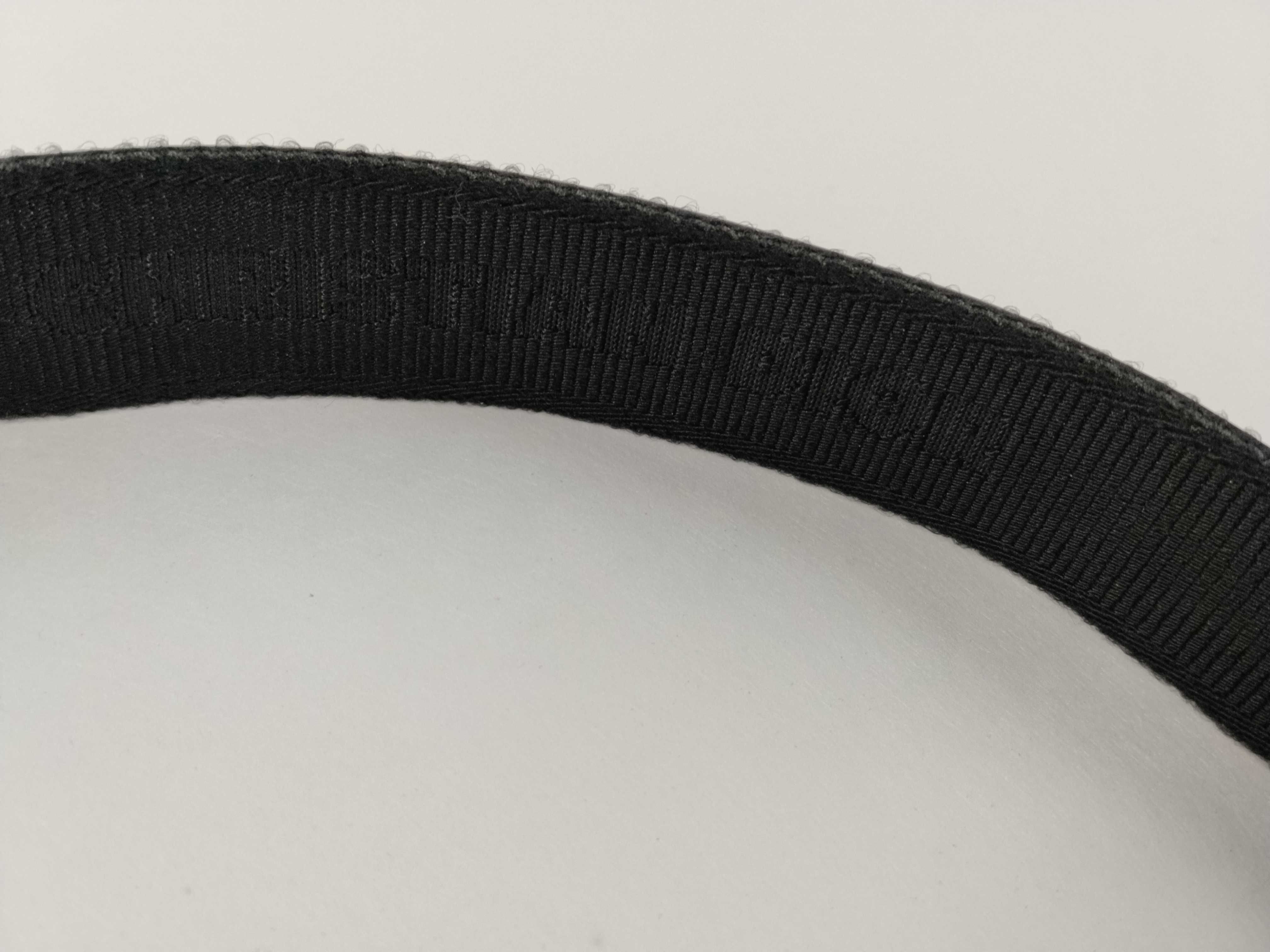 Christian Black Canvas Leather Reversible Belt (Buckle not included) — view 5