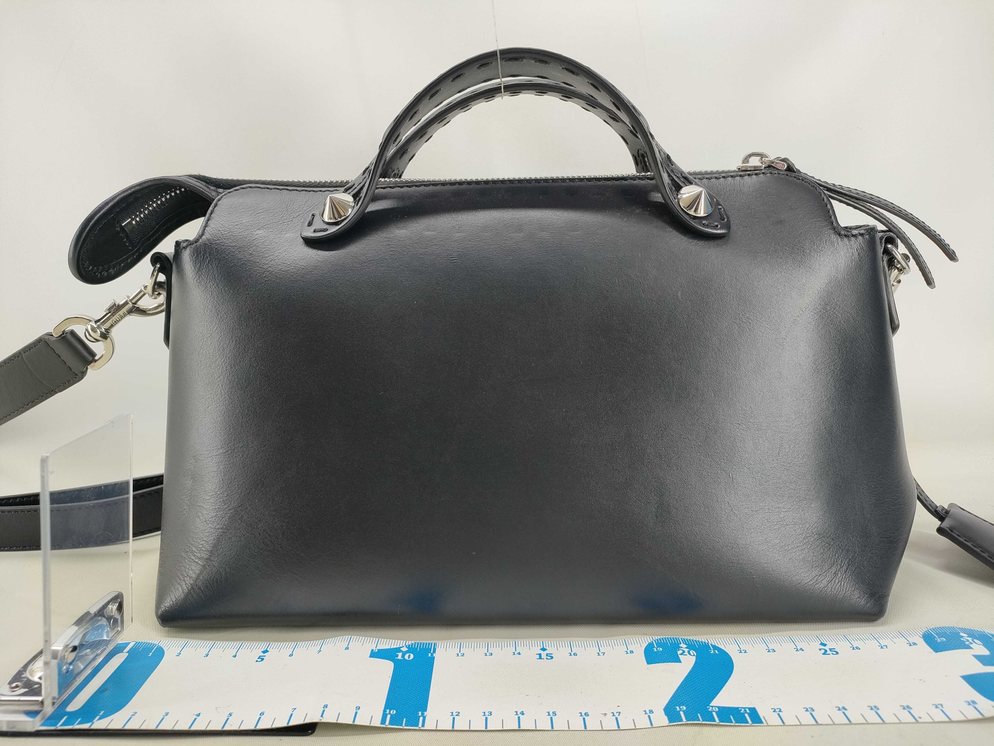 By The Way Medium Leather 2-Way Handbag, Black, 8BL146 (Handbag) — view 2