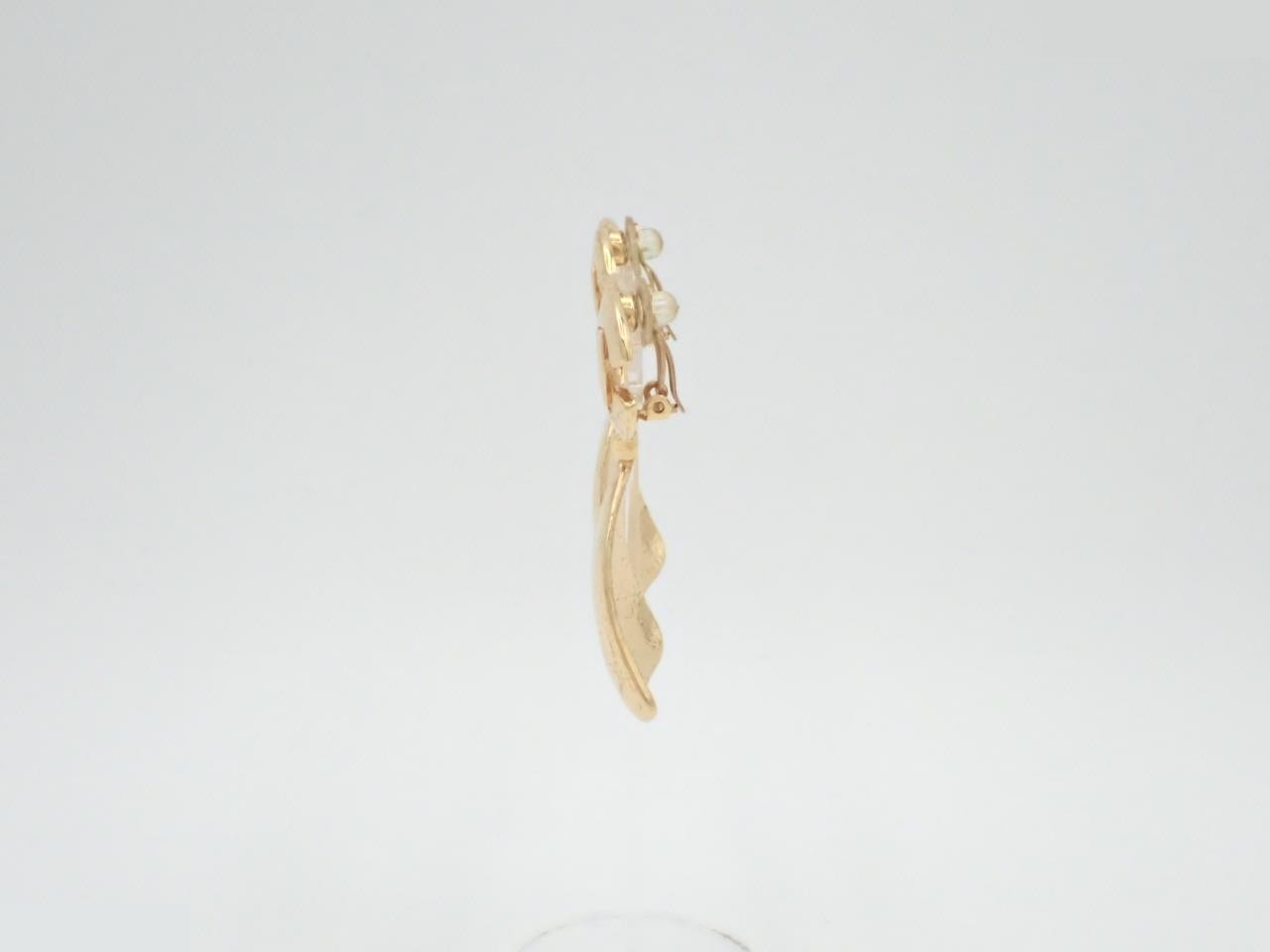 earrings - Coco Mark Triangle — view 3