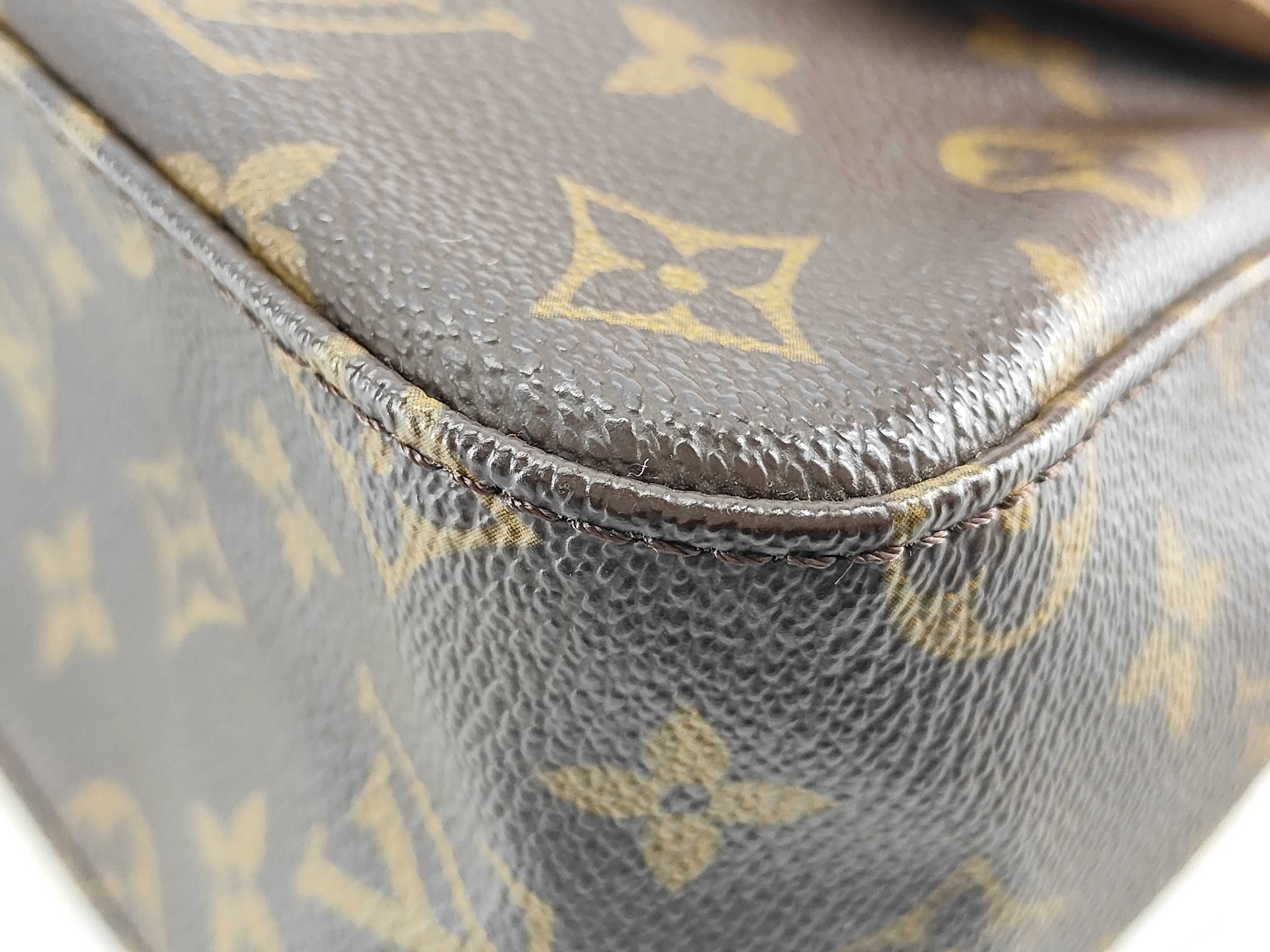 Monogram Mini Looping Handbag M51147 Brown MI0043 — view 7