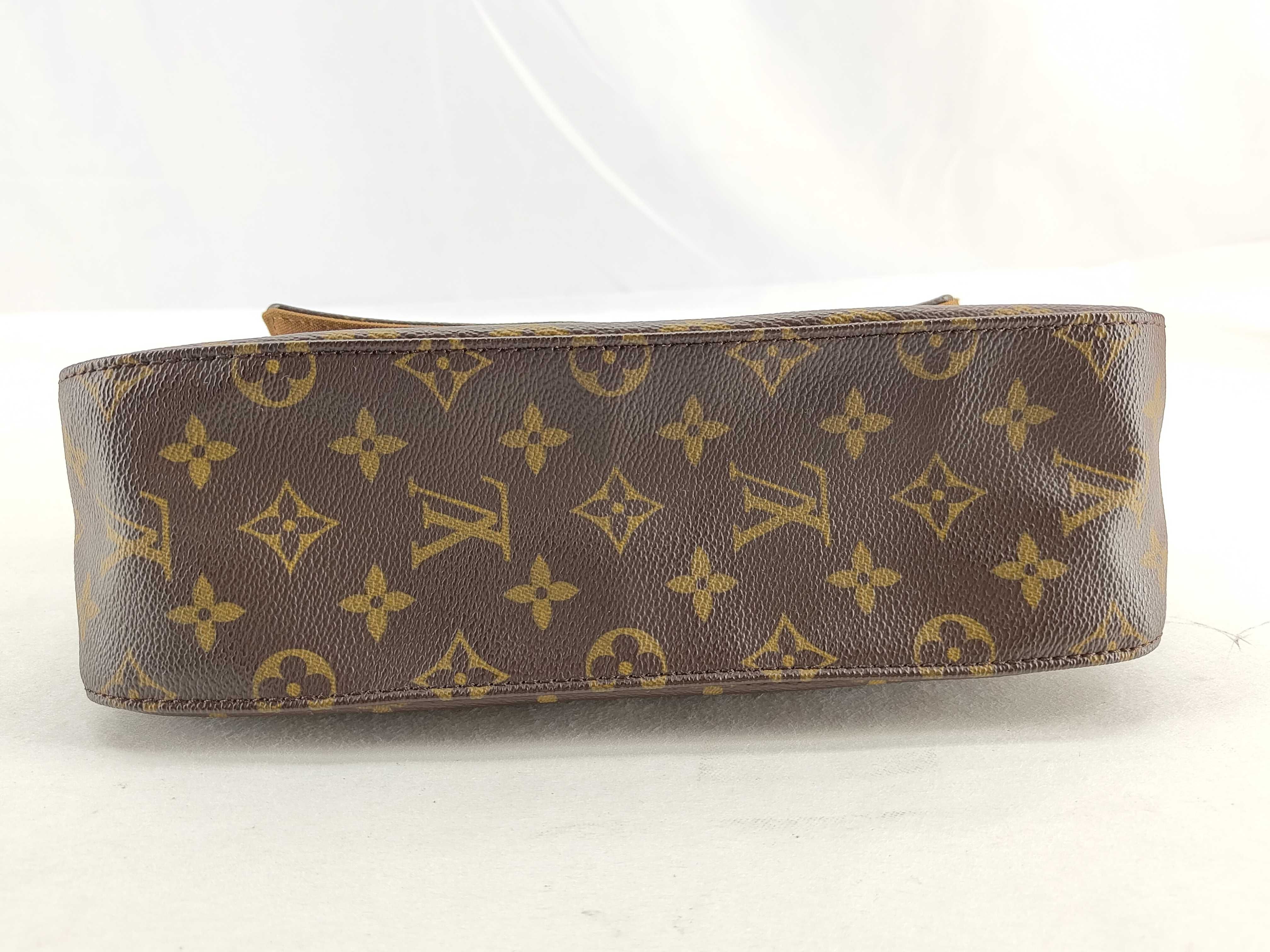 Monogram Mini Looping Handbag M51147 Brown MI0043 — view 8