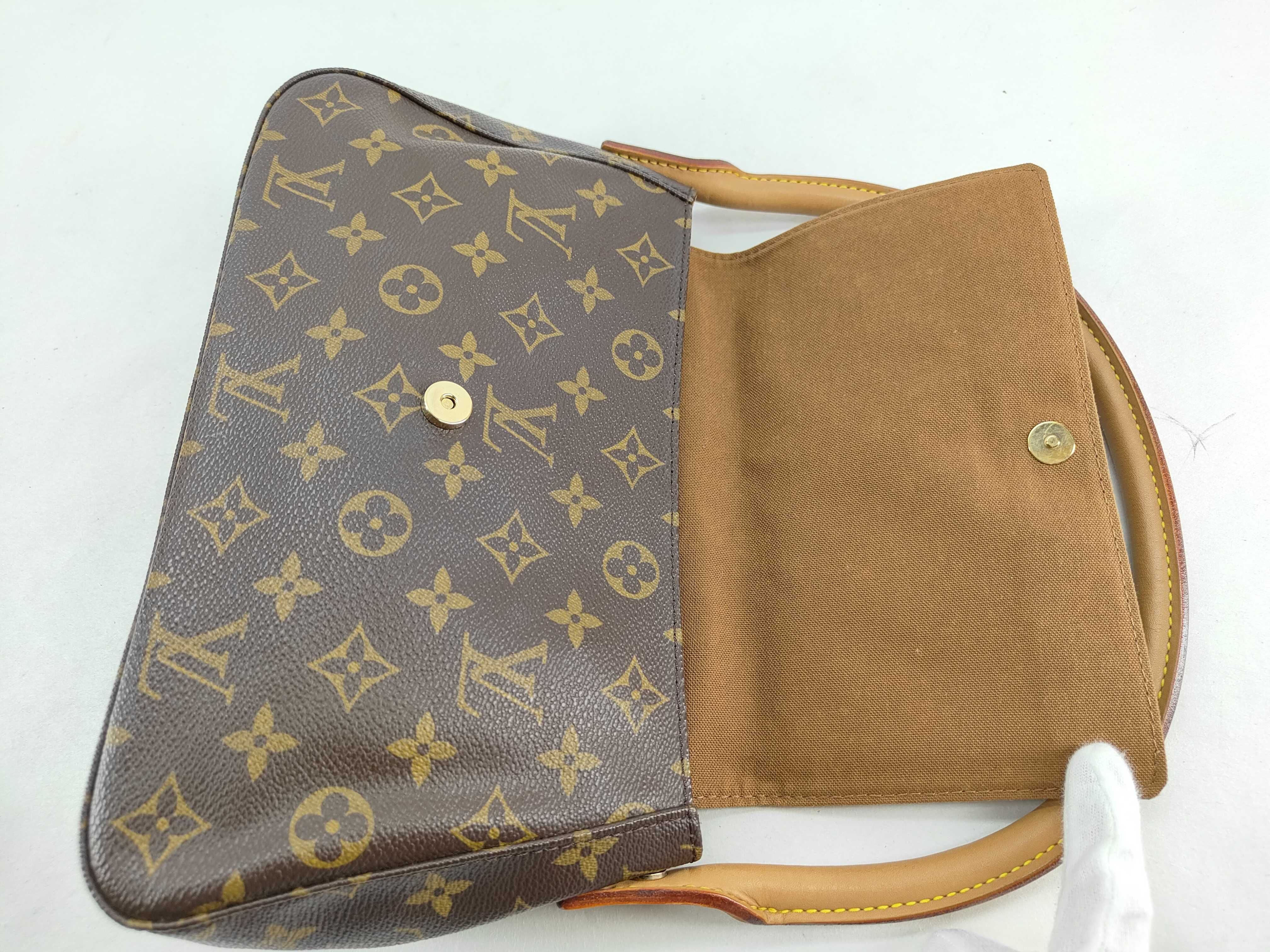Monogram Mini Looping Handbag M51147 Brown MI0043 — view 9