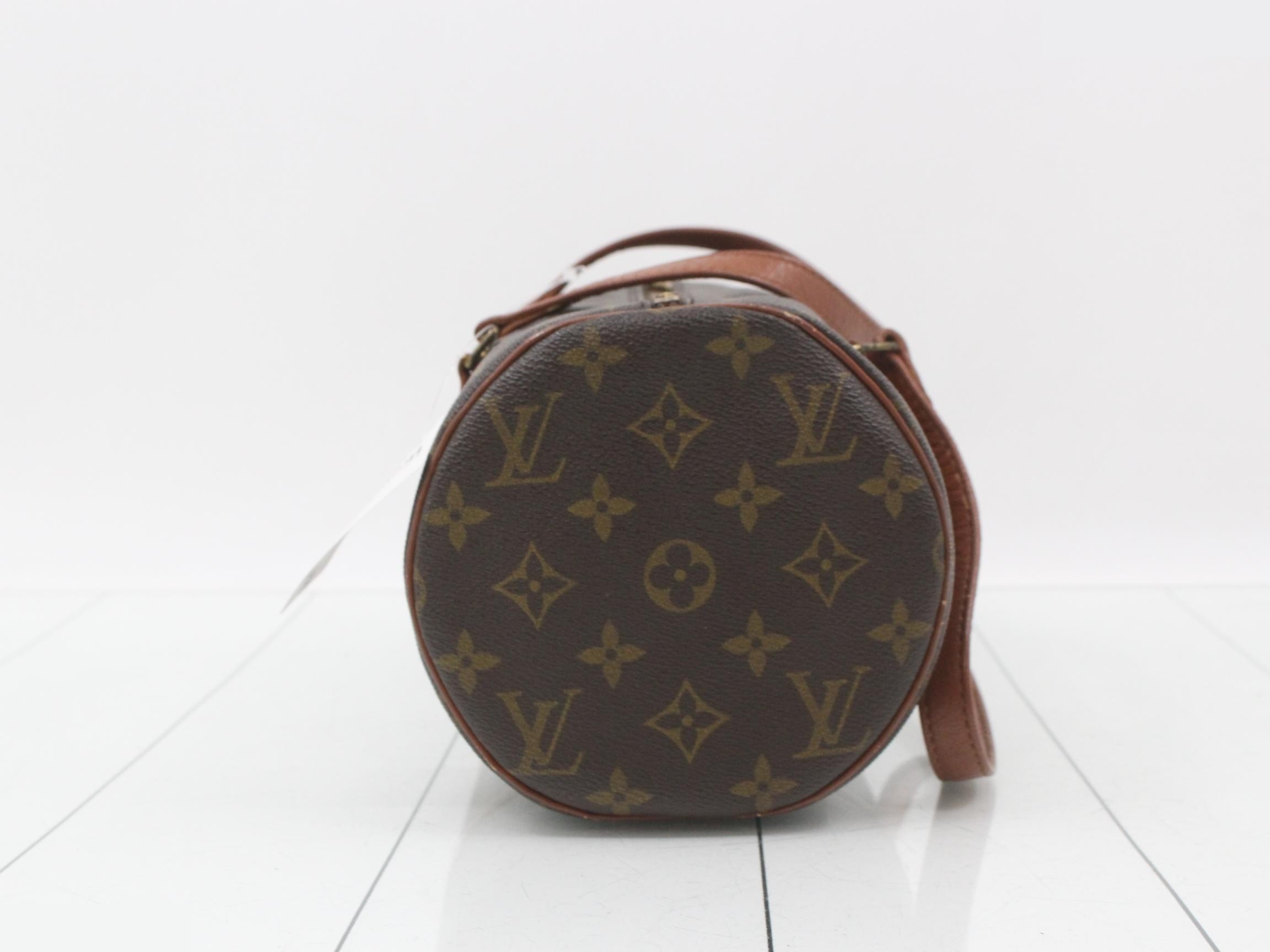 Monogram Papillon 30 Handbag TH0930 Brown — view 3