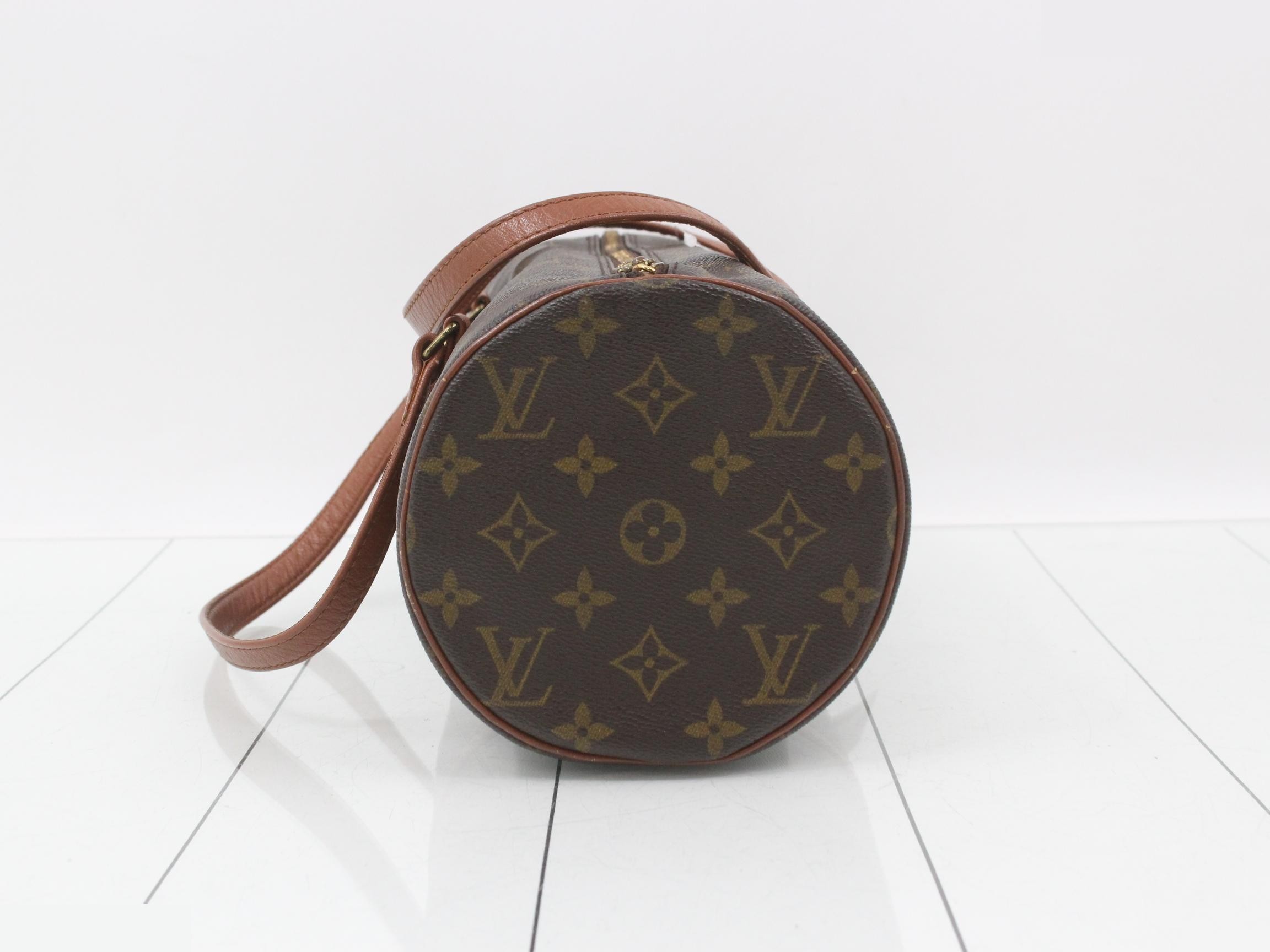 Monogram Papillon 30 Handbag TH0930 Brown — view 4