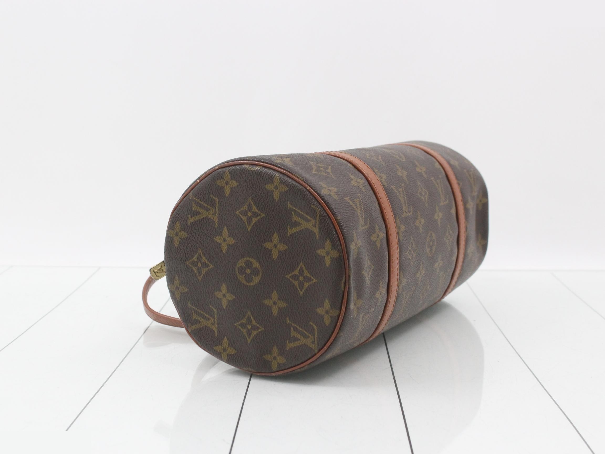 Monogram Papillon 30 Handbag TH0930 Brown — view 5