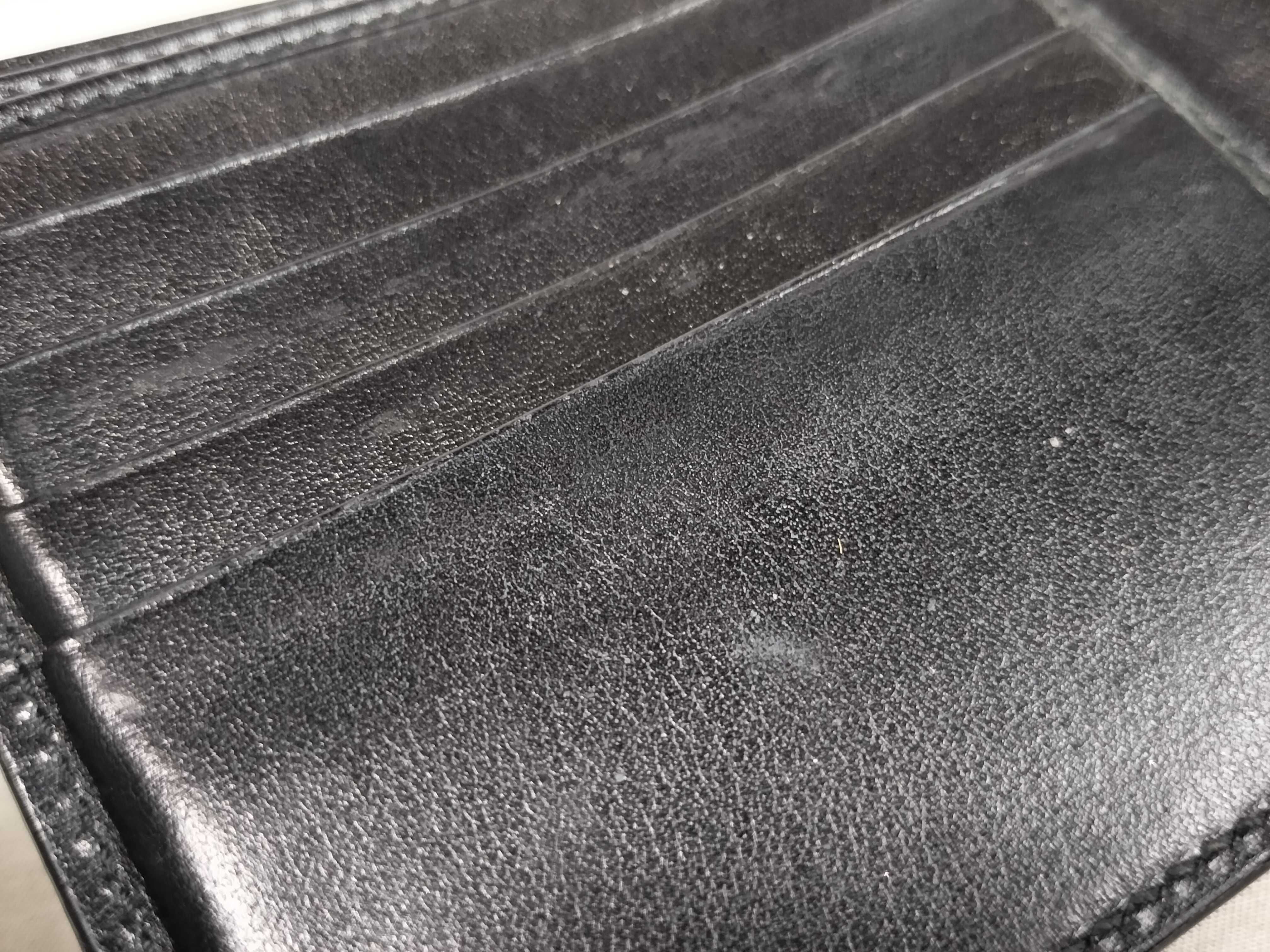 GG Marmont Bi-fold Wallet, Black Leather, Double G — view 12