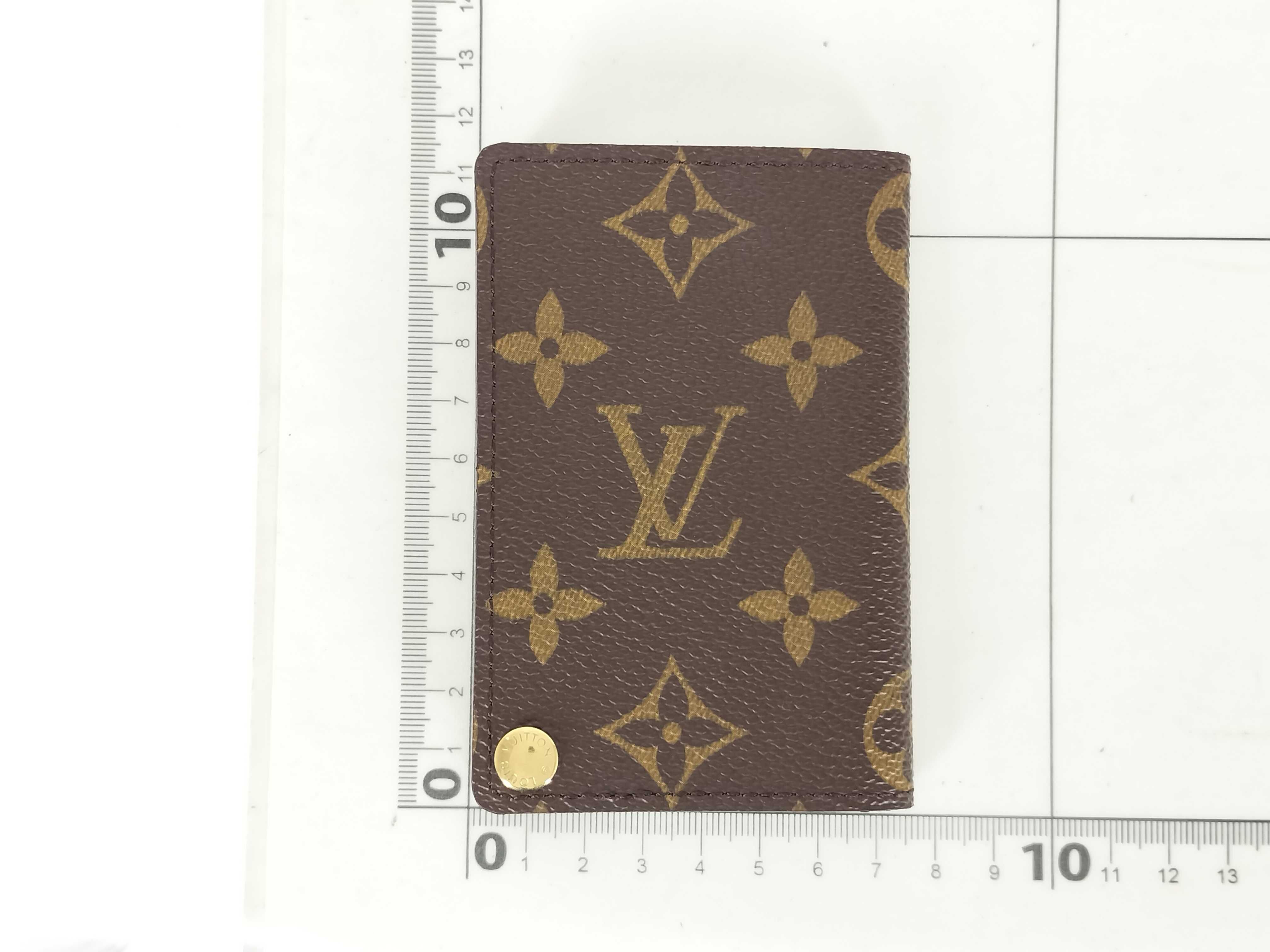 Monogram M60937 Carte Crédit Pression Card Case (Card Case/Pass Case/Business Card Holder) — view 2
