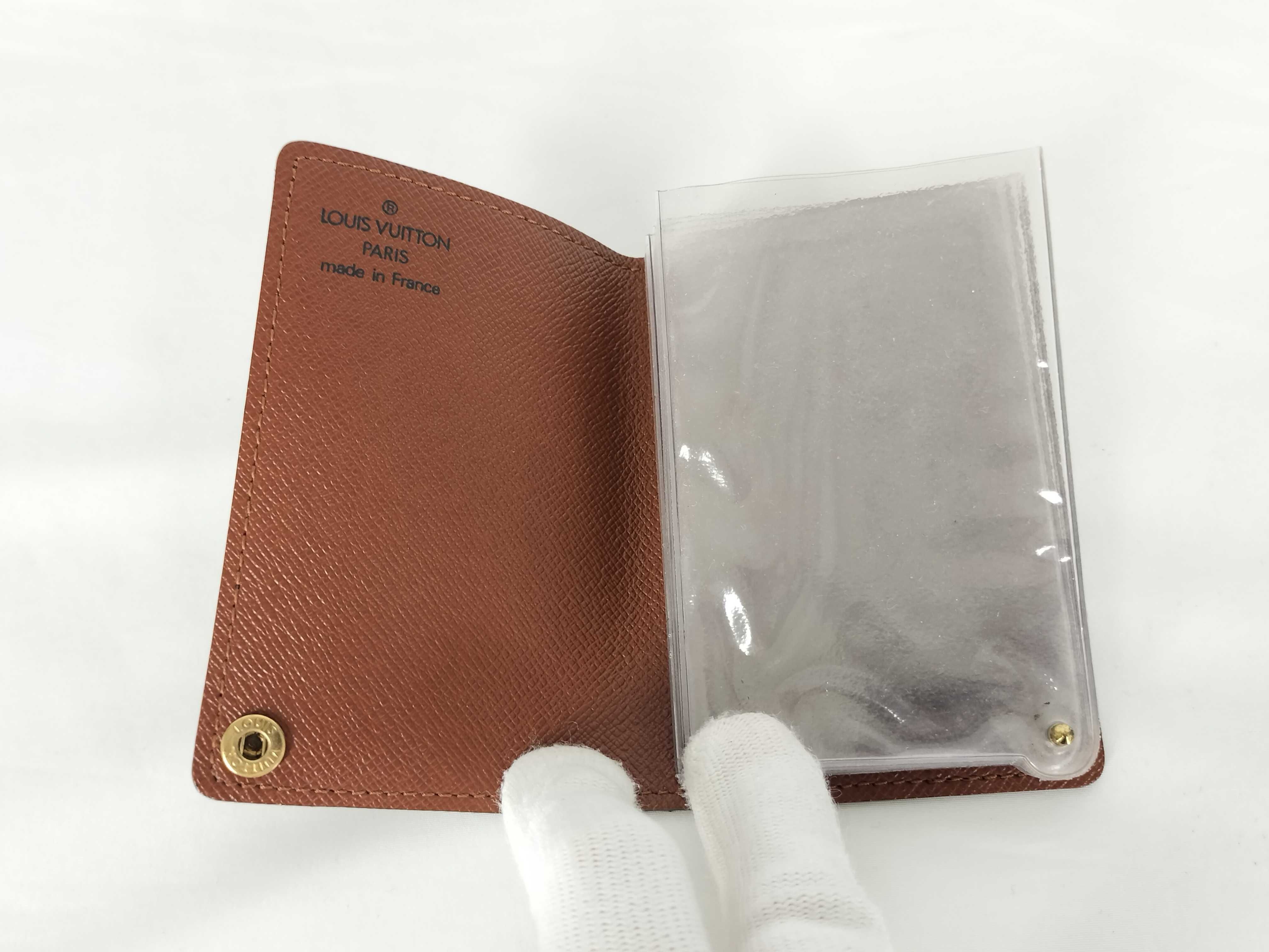 Monogram M60937 Carte Crédit Pression Card Case (Card Case/Pass Case/Business Card Holder) — view 4