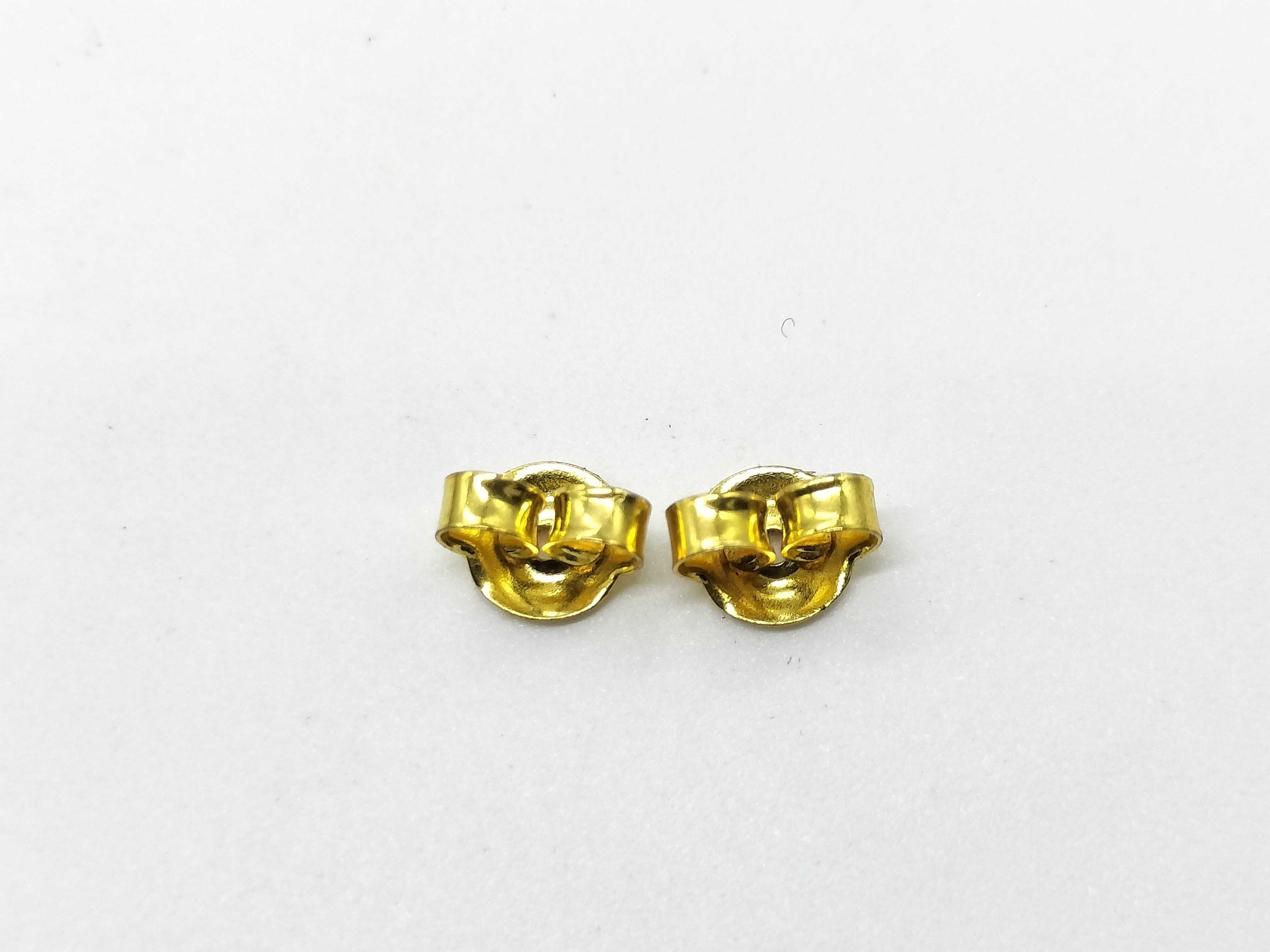 Coco Clover Clear Earrings — view 5