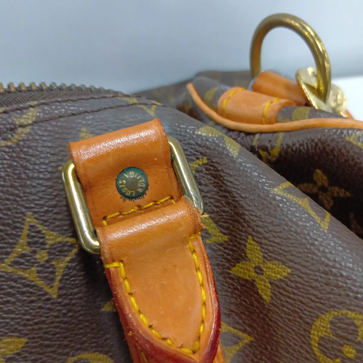 Monogram Keepall Bandoulière 55 M41414 SD861 Brown — view 15