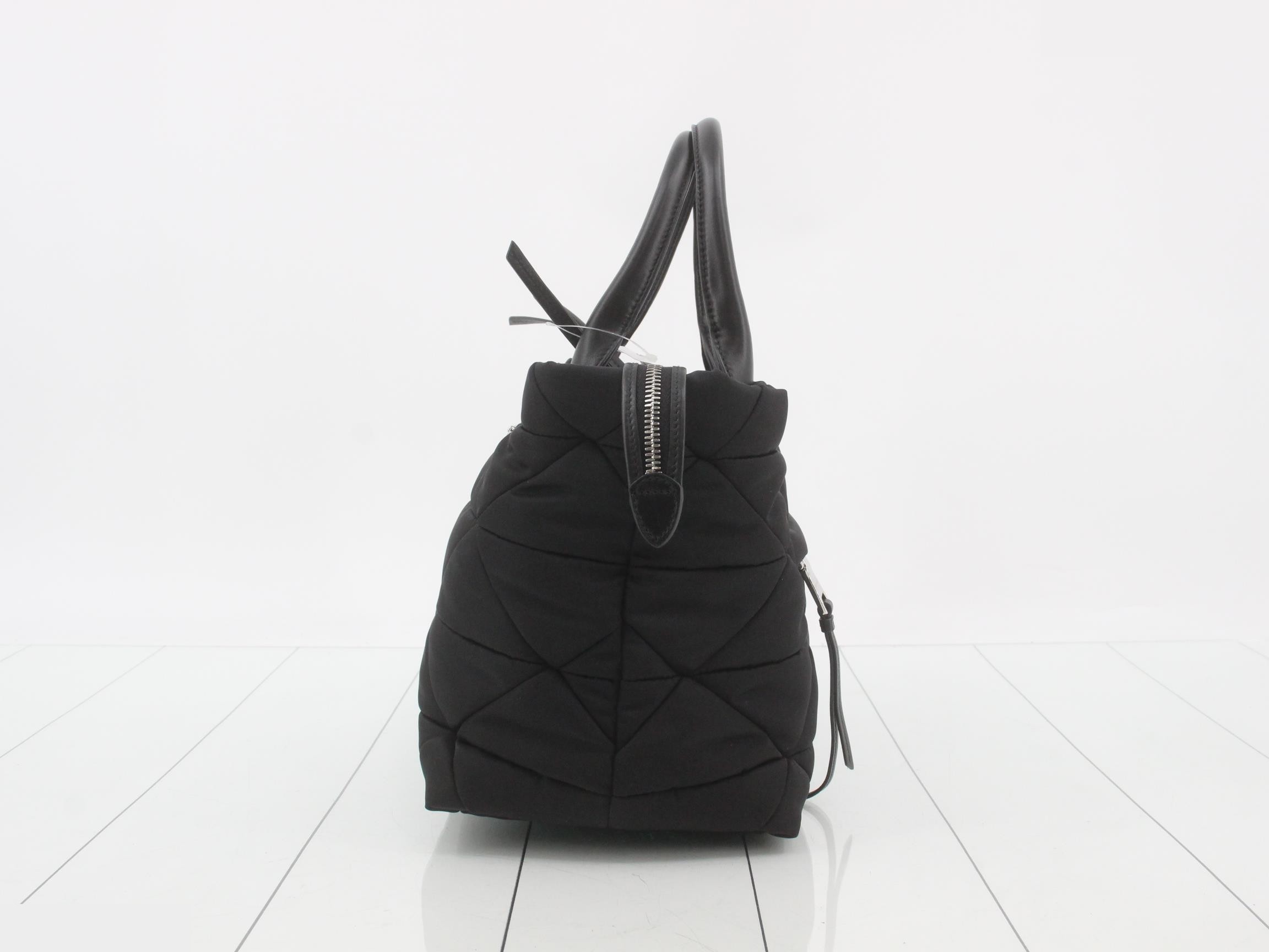 Medium Padded Re-Nylon 2-Way Tote Bag — view 3