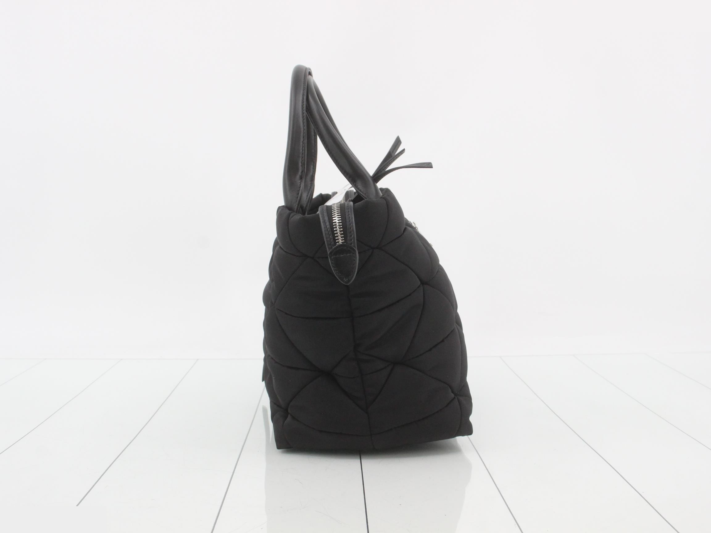 Medium Padded Re-Nylon 2-Way Tote Bag — view 4