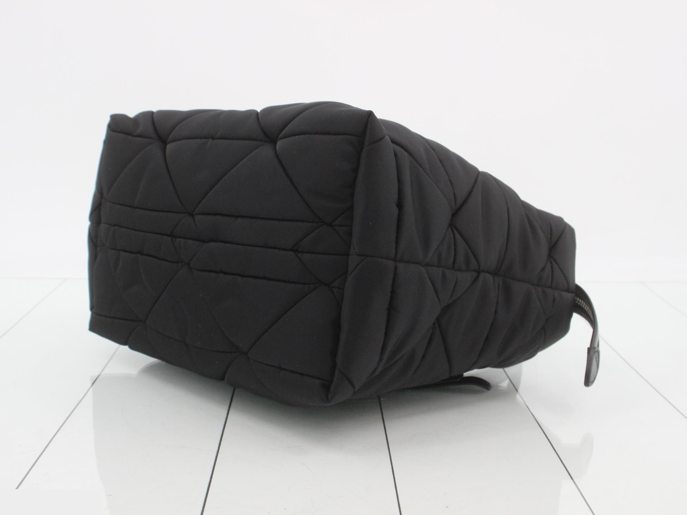 Medium Padded Re-Nylon 2-Way Tote Bag — view 6