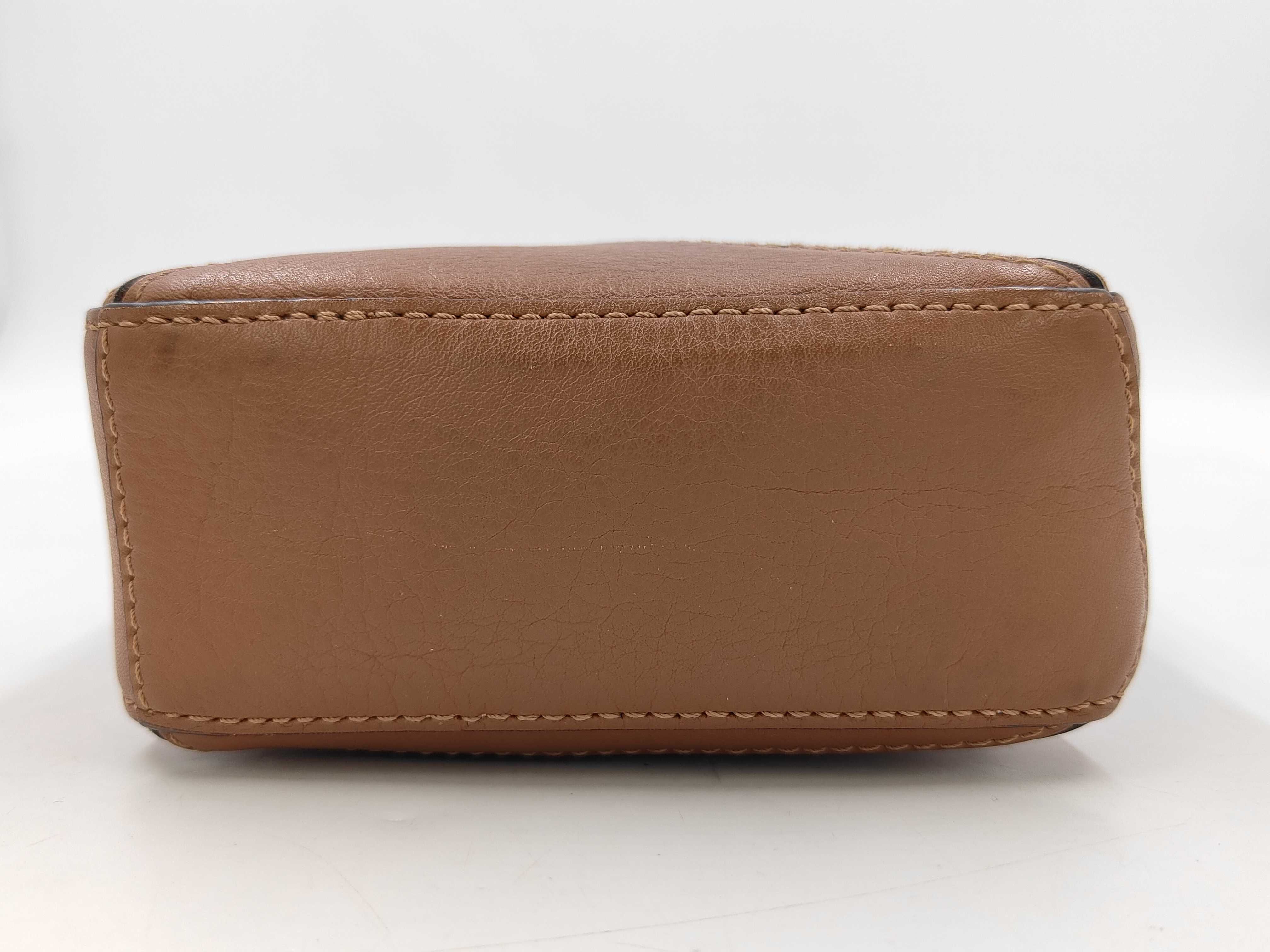 Brown Puzzle Nano Chain Shoulder Bag — view 3