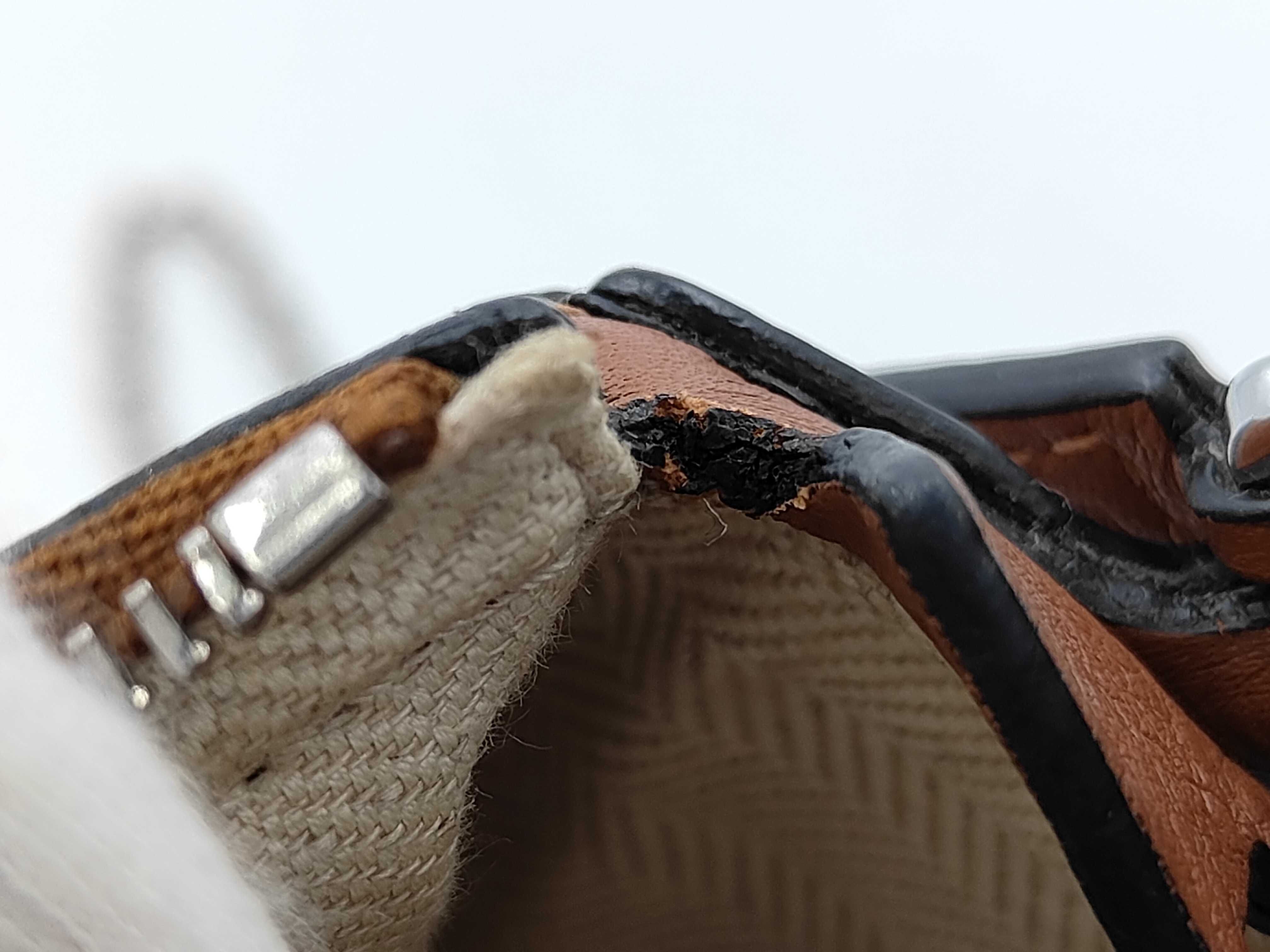 Brown Puzzle Nano Chain Shoulder Bag — view 10