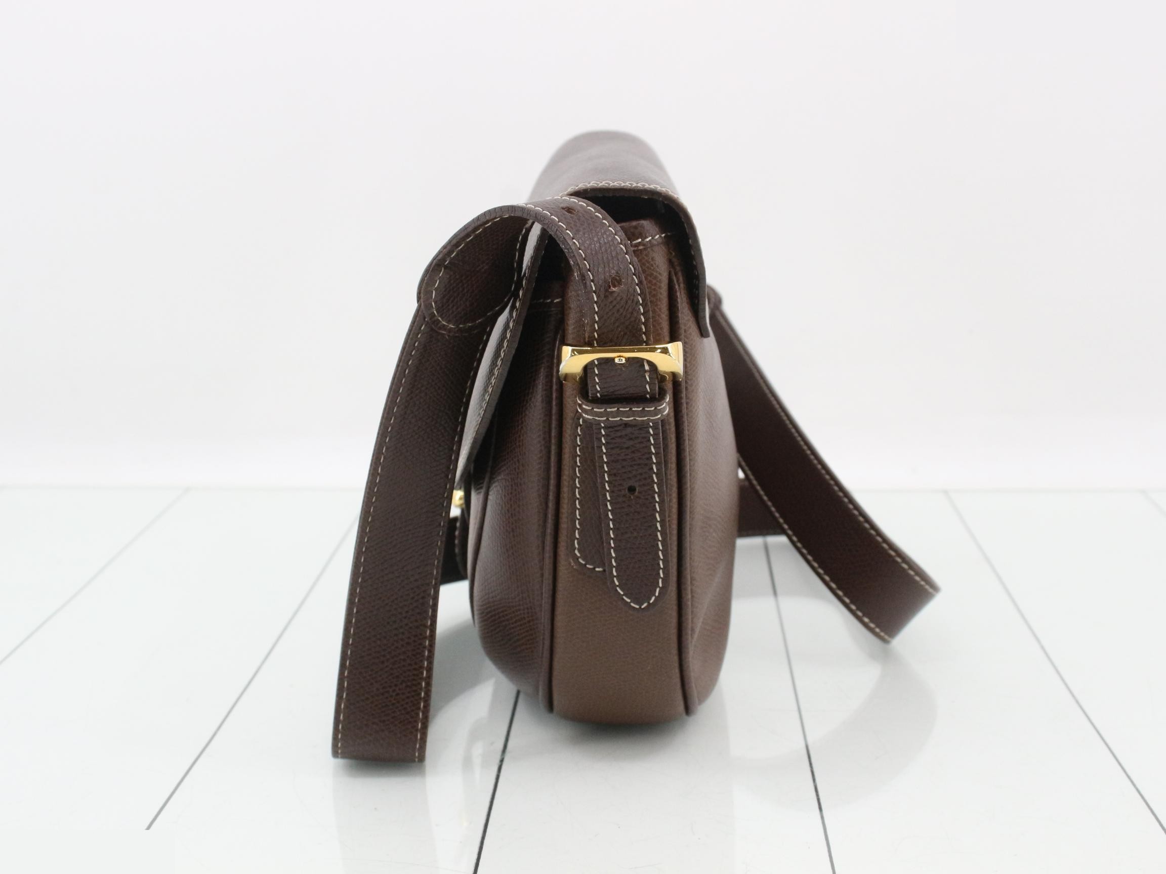 Anagram Leather Shoulder Bag — view 3