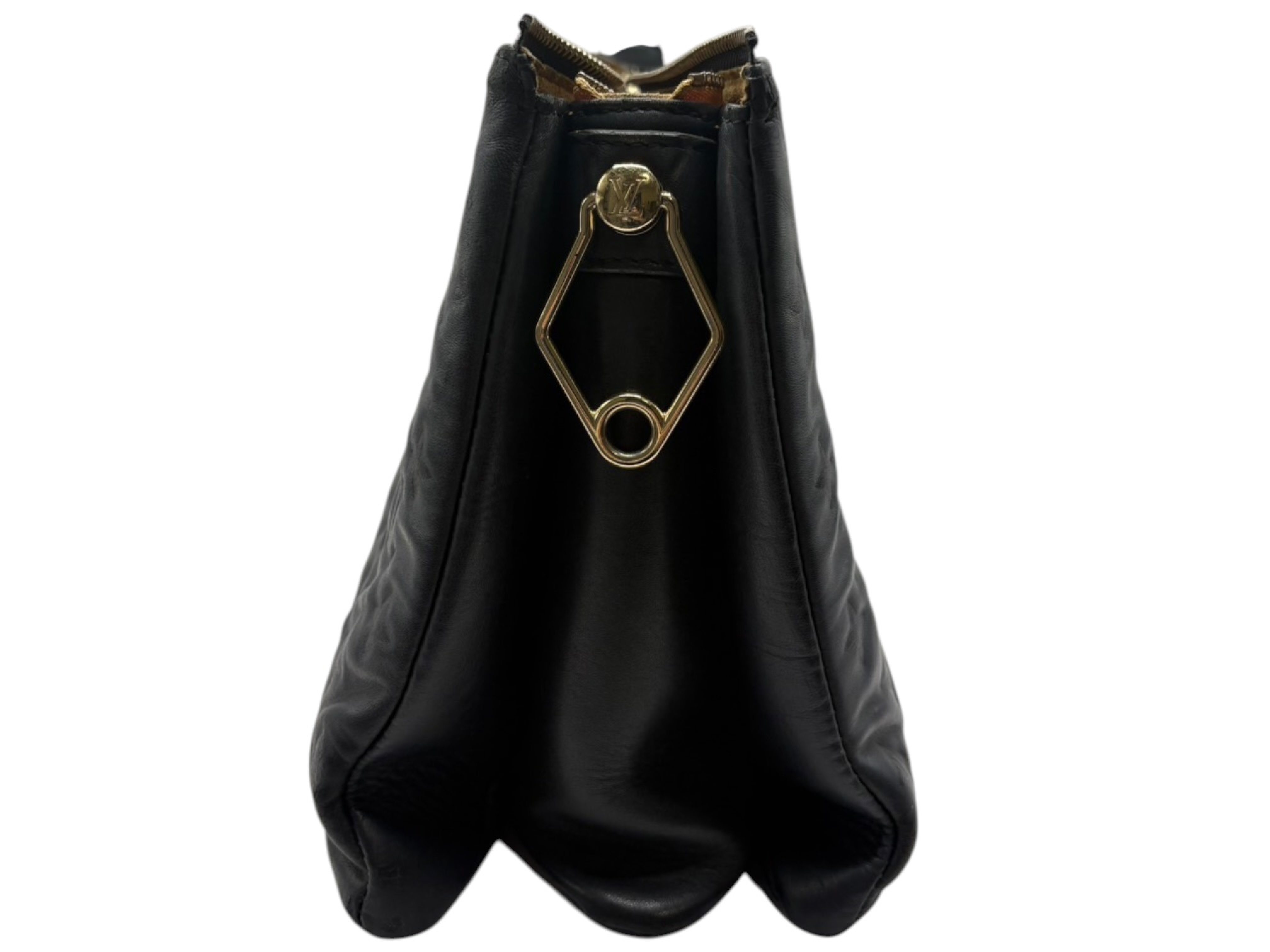 Monogram Embossed Coussin MM M57783 TR0281 Black Shoulder Bag — view 3