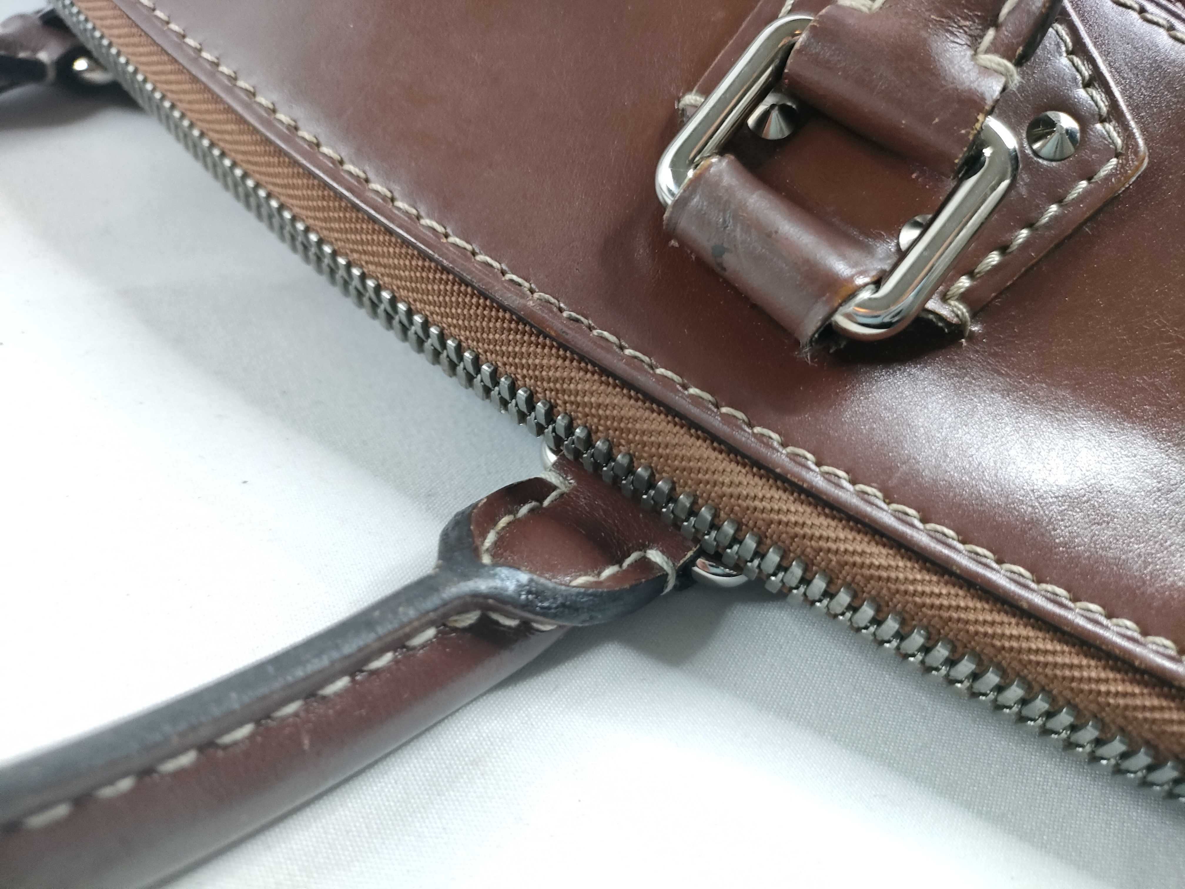 Suhali Lockit PM Suhali Brown Handbag — view 8