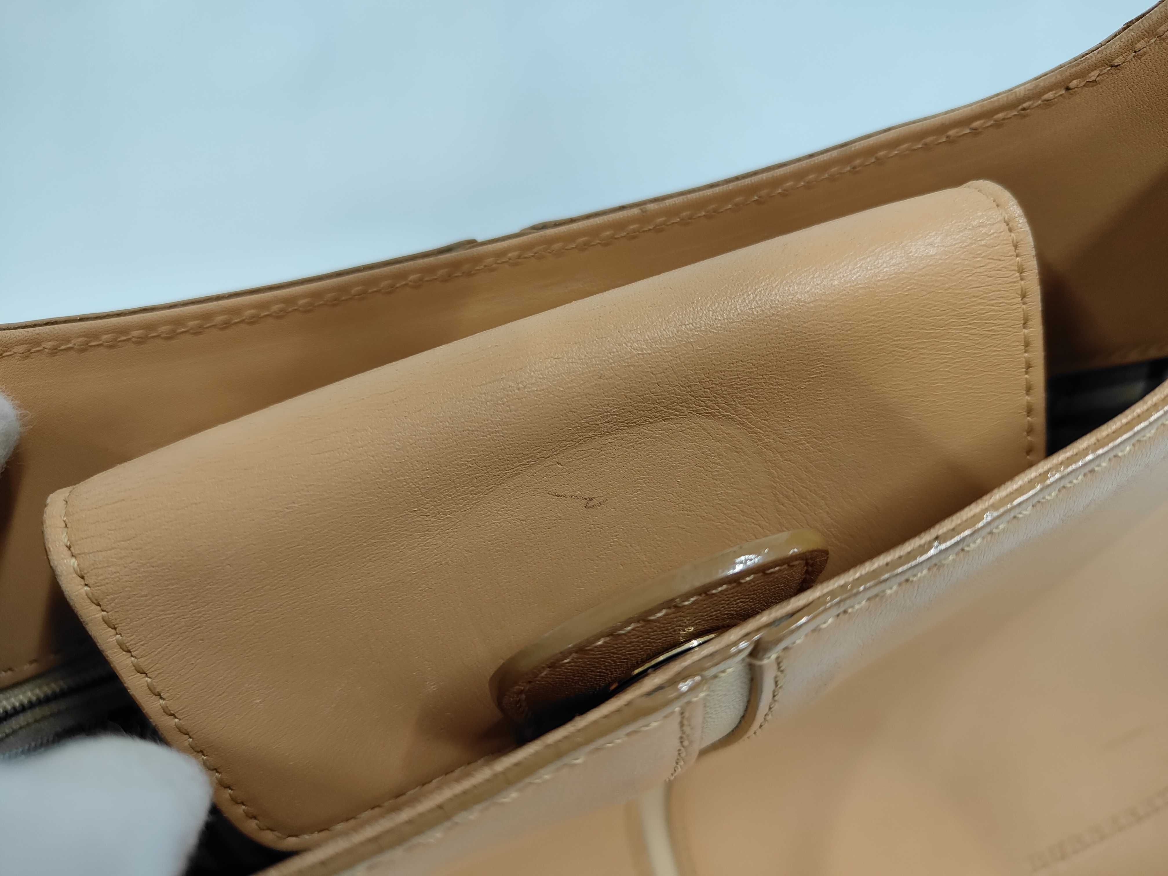 One-Shoulder Bag, Beige Brown Shoulder Bag — view 7