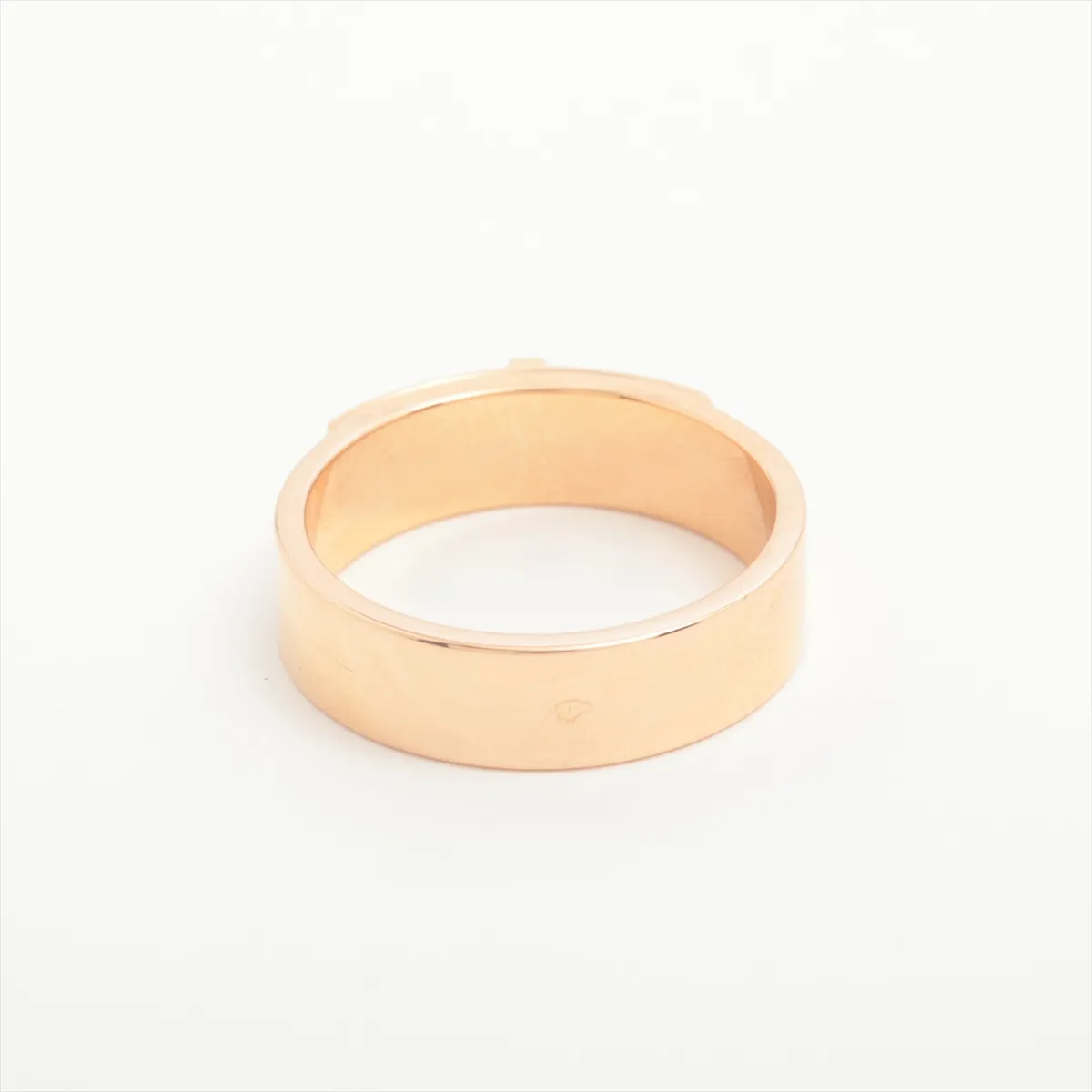 Kelly Diamond Ring, 750 (PG), 5.3g, Size 50, 18A090345, hallmark — view 2