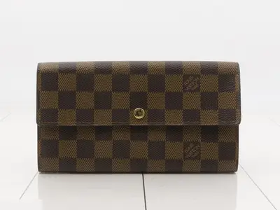 Portemonnaie Credit Damier