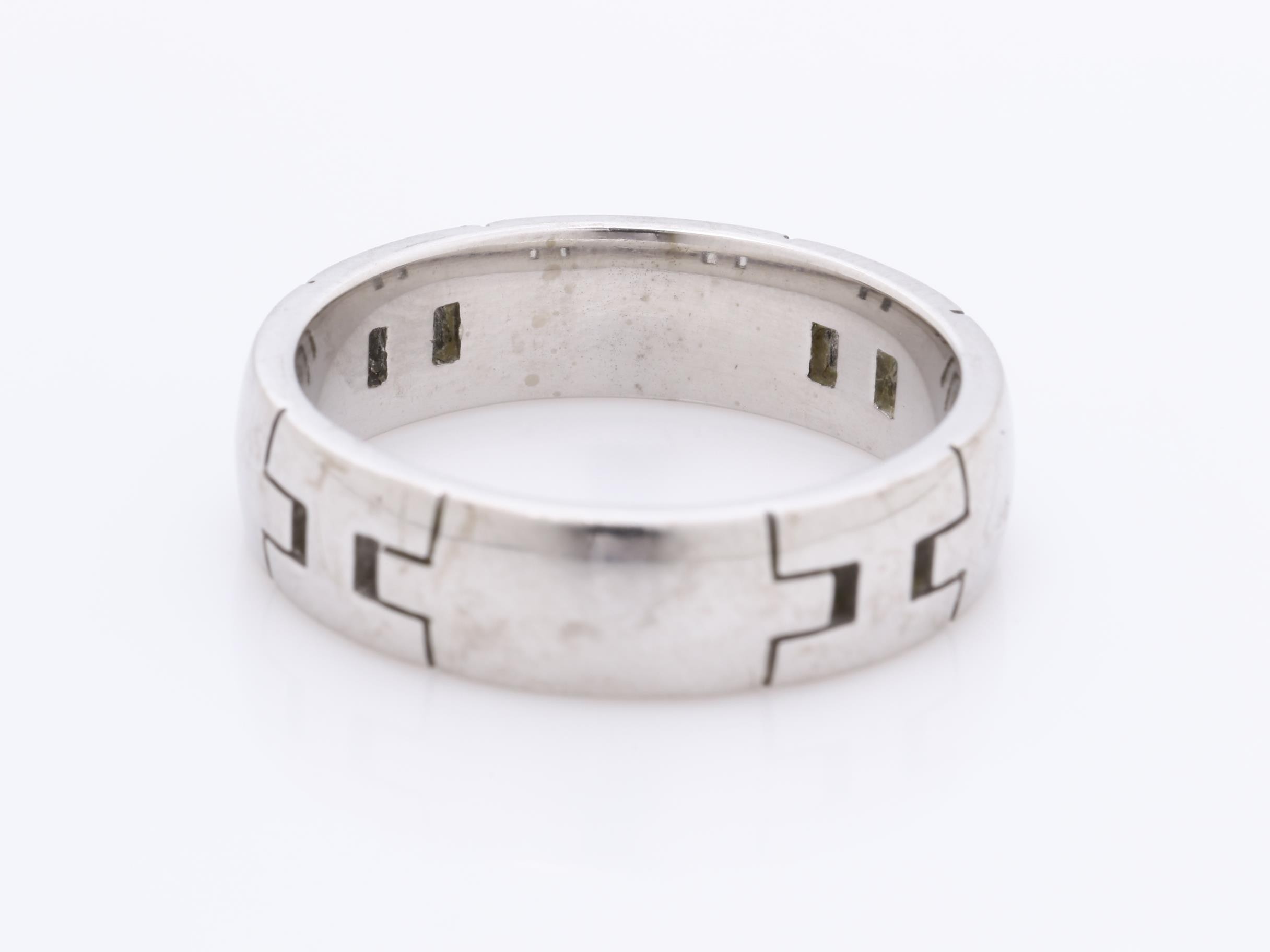ring, 18K white gold, 8.1g, size #56 — view 4