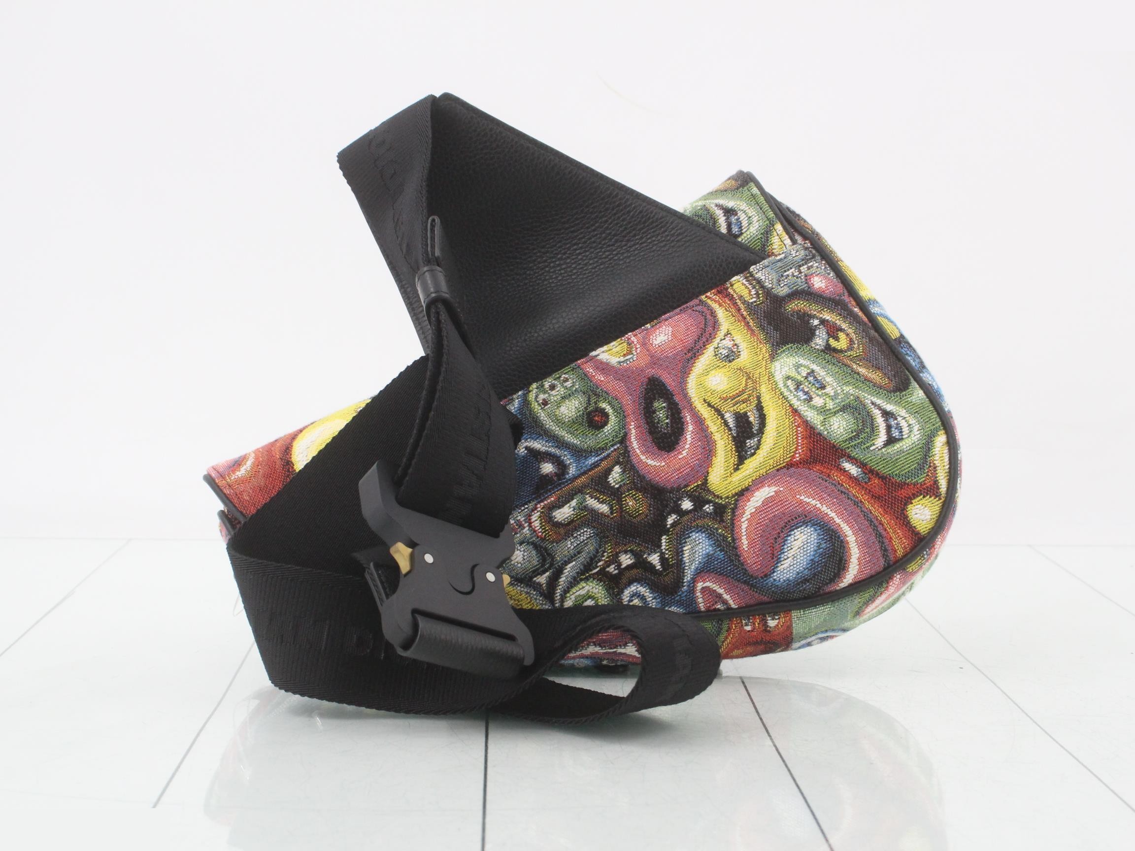 Saddle Body Bag, Kenny Schaaf, Multicolor, 27 x 20 x 5 cm — view 2