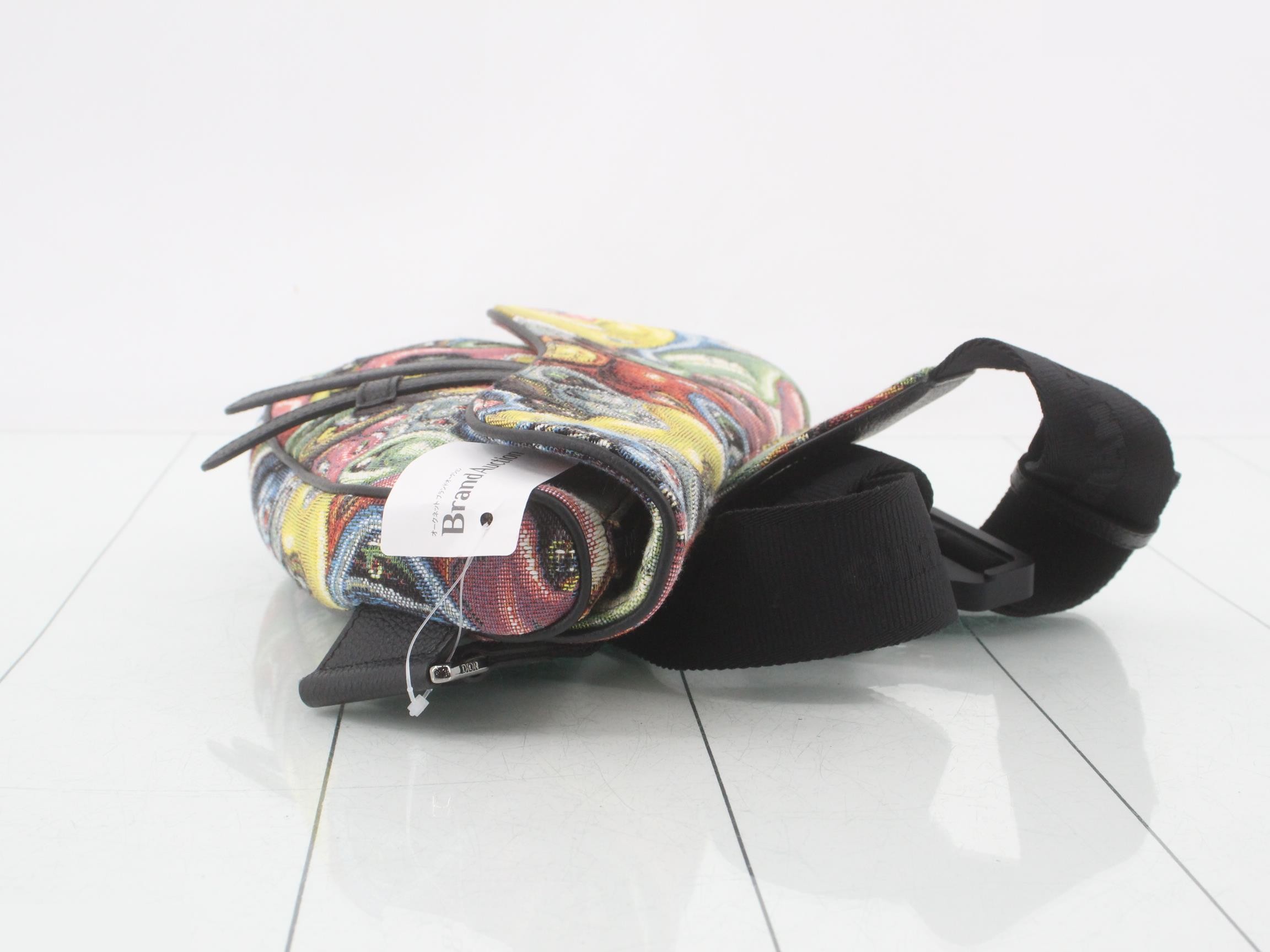 Saddle Body Bag, Kenny Schaaf, Multicolor, 27 x 20 x 5 cm — view 3