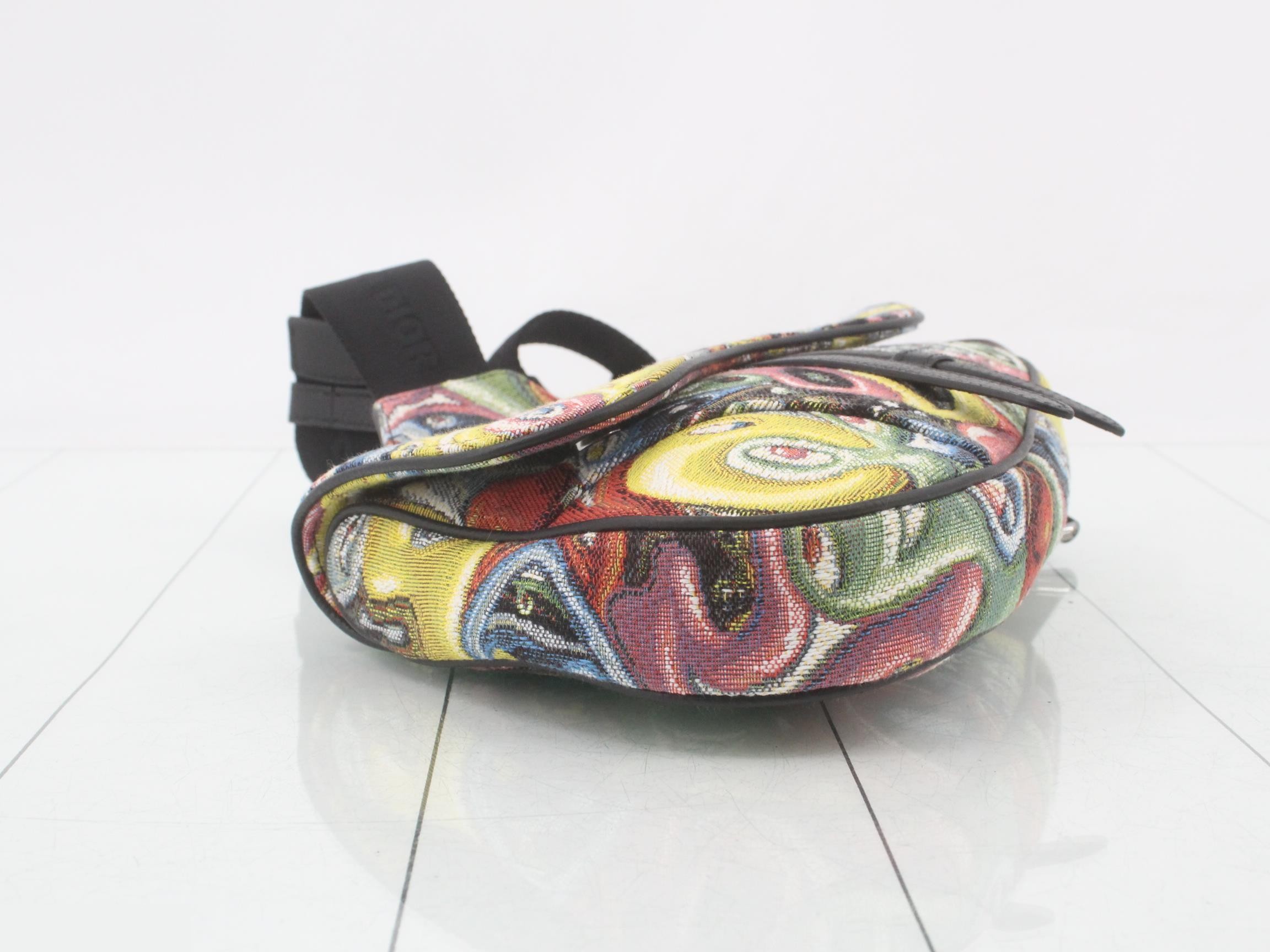 Saddle Body Bag, Kenny Schaaf, Multicolor, 27 x 20 x 5 cm — view 5