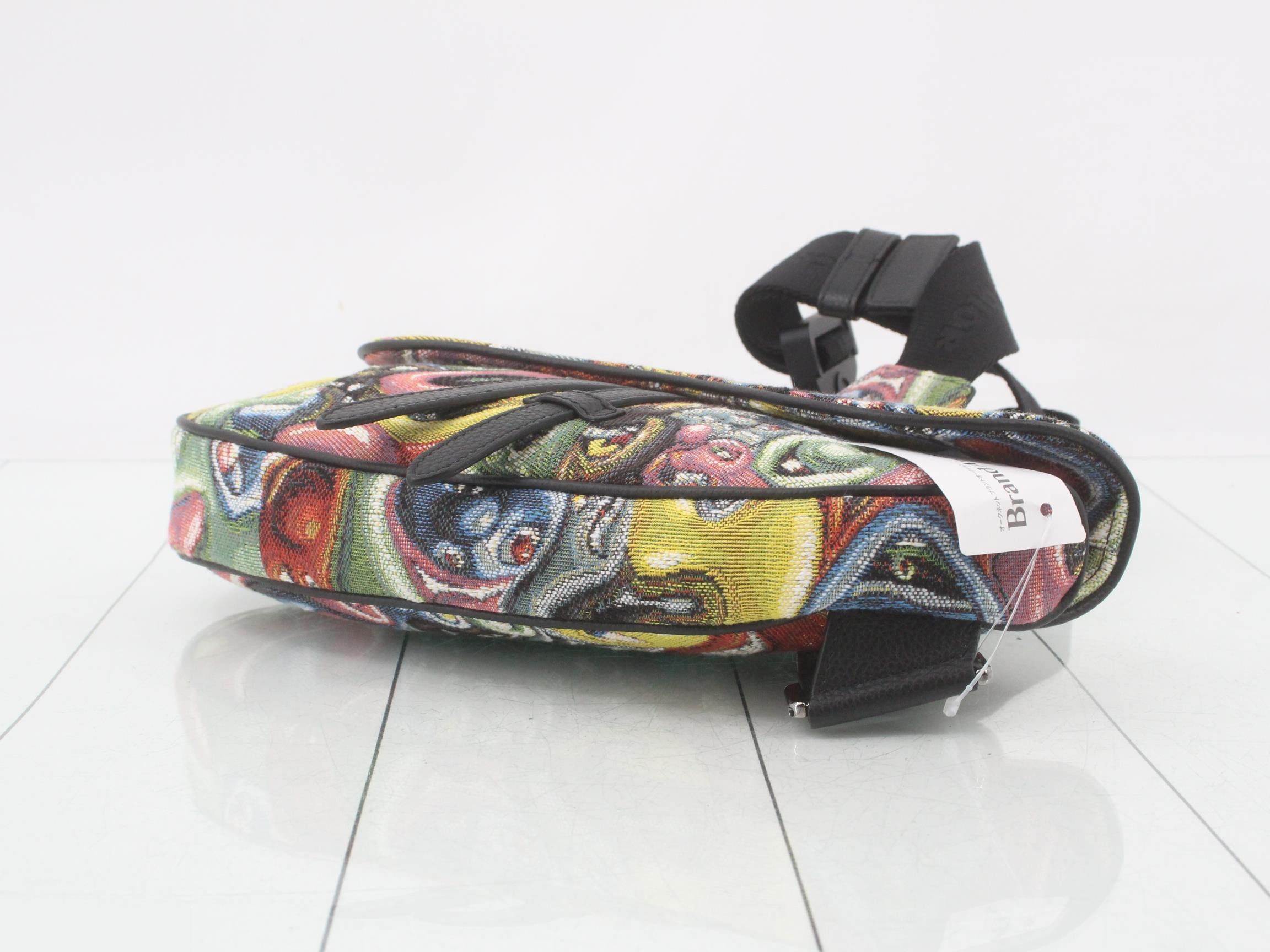 Saddle Body Bag, Kenny Schaaf, Multicolor, 27 x 20 x 5 cm — view 6