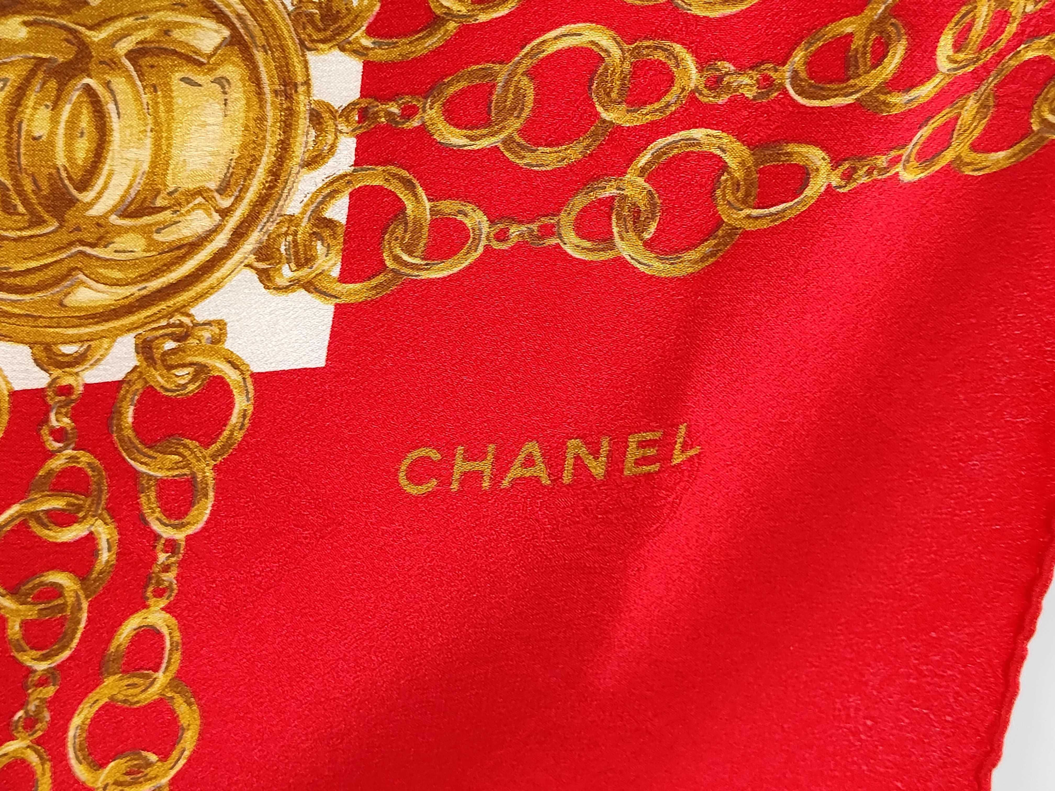 Large Scarf with Chain Pattern, Other Accessories — view 3