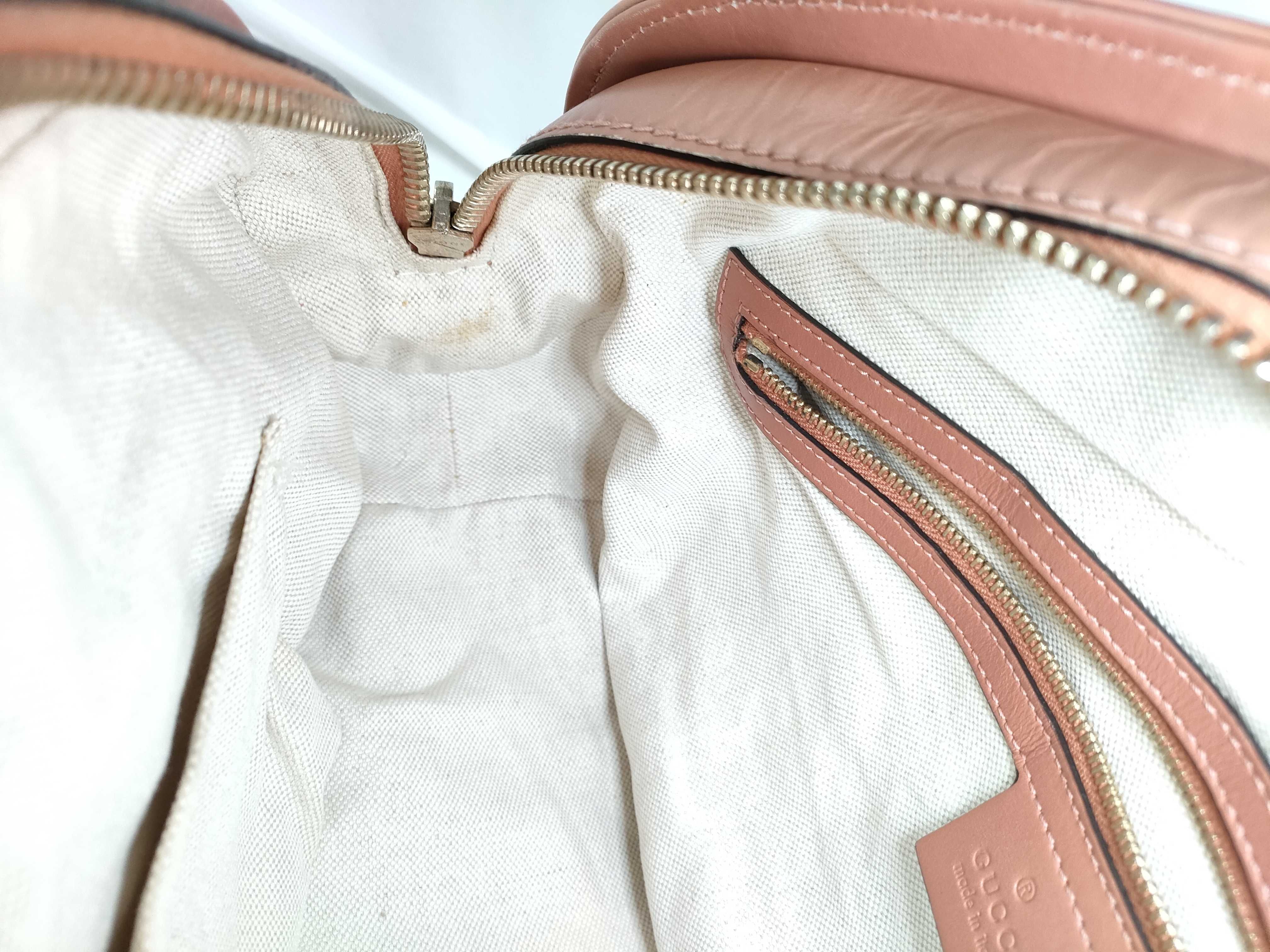 GG Canvas Handbag with Heart Charm — view 11