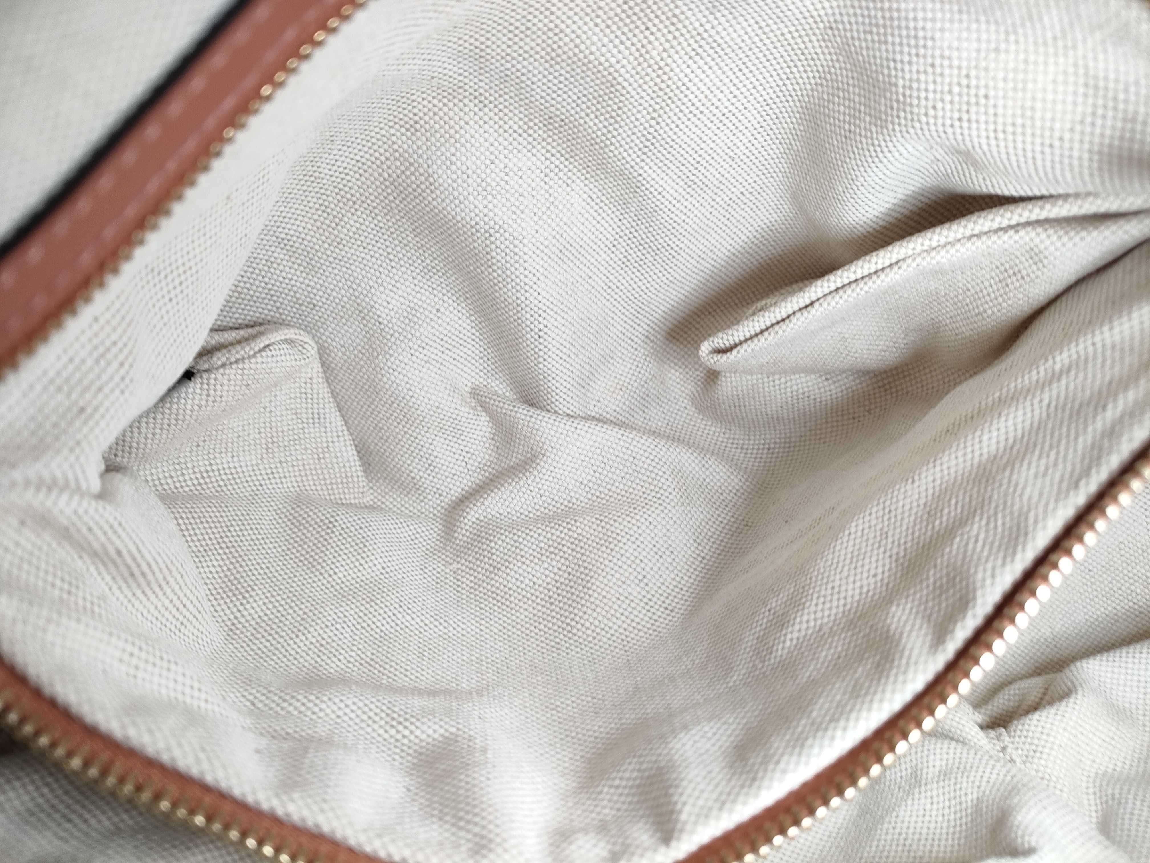 GG Canvas Handbag with Heart Charm — view 12