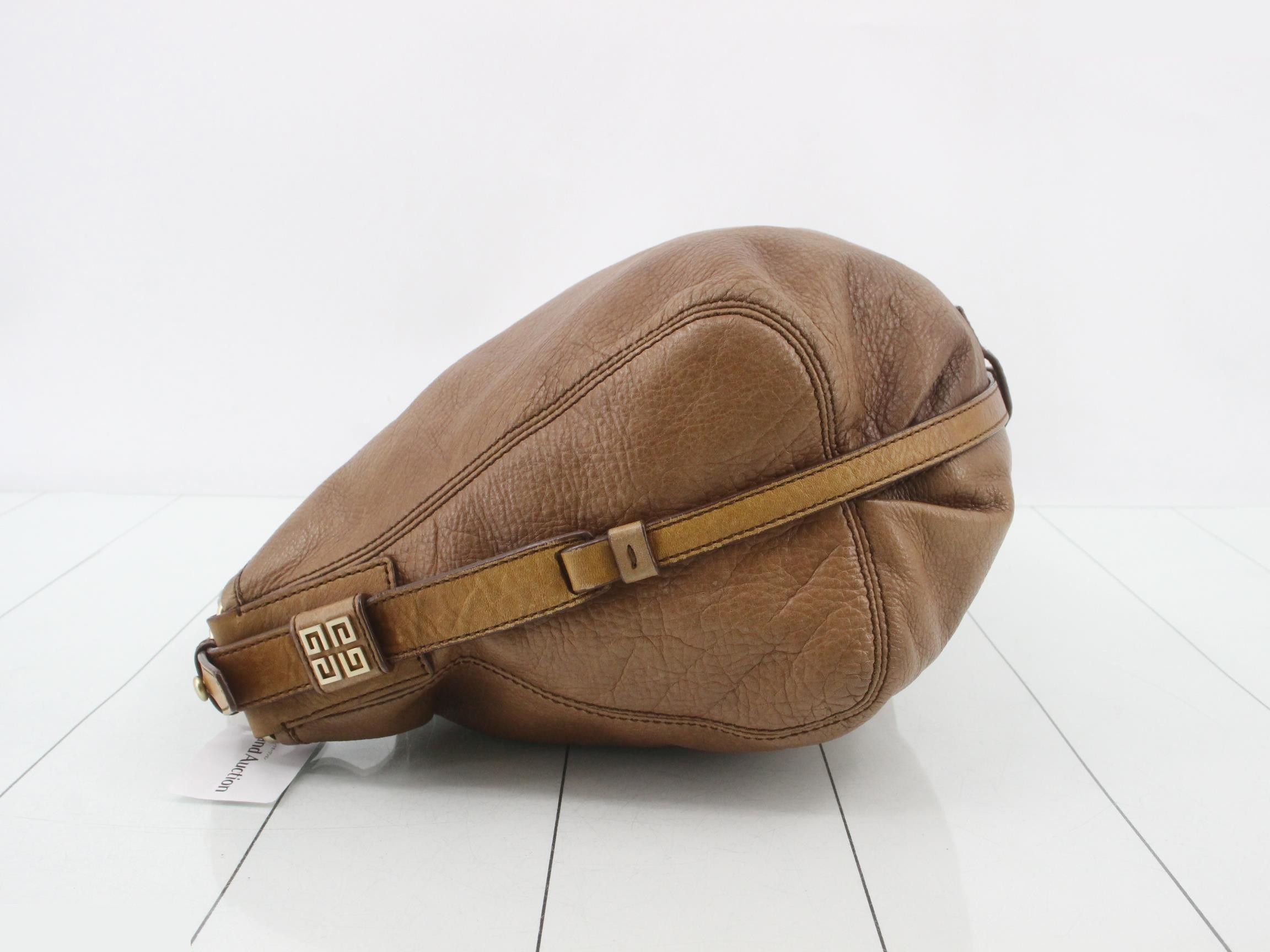 Handbag, leather, brown — view 4