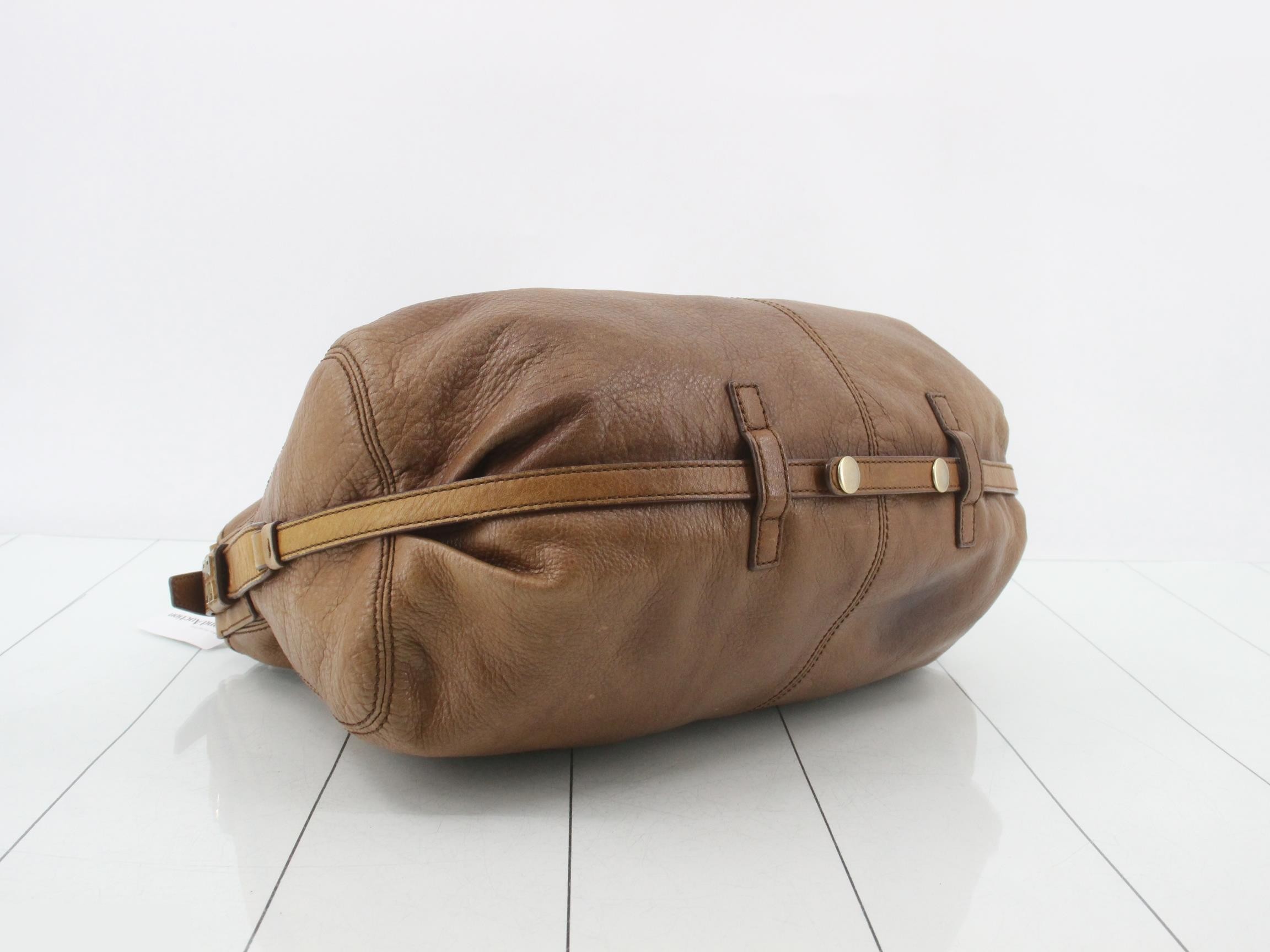 Handbag, leather, brown — view 5