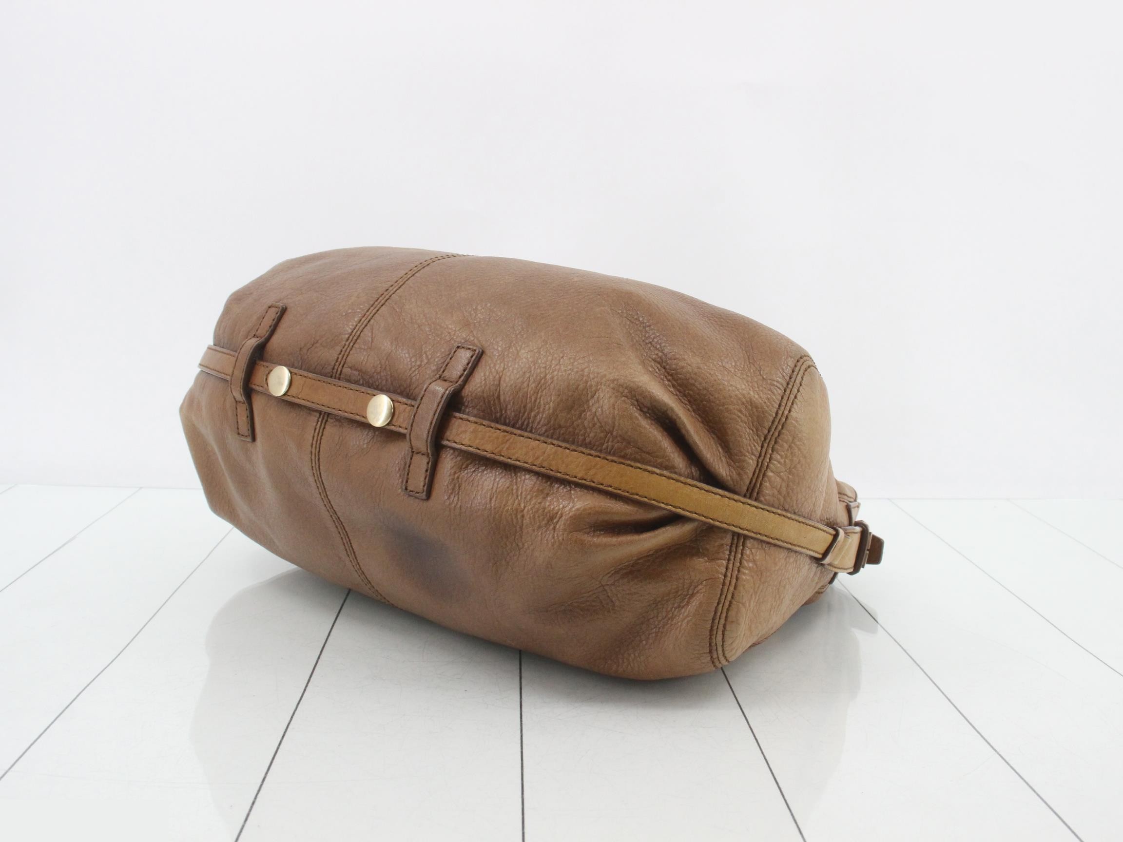 Handbag, leather, brown — view 6