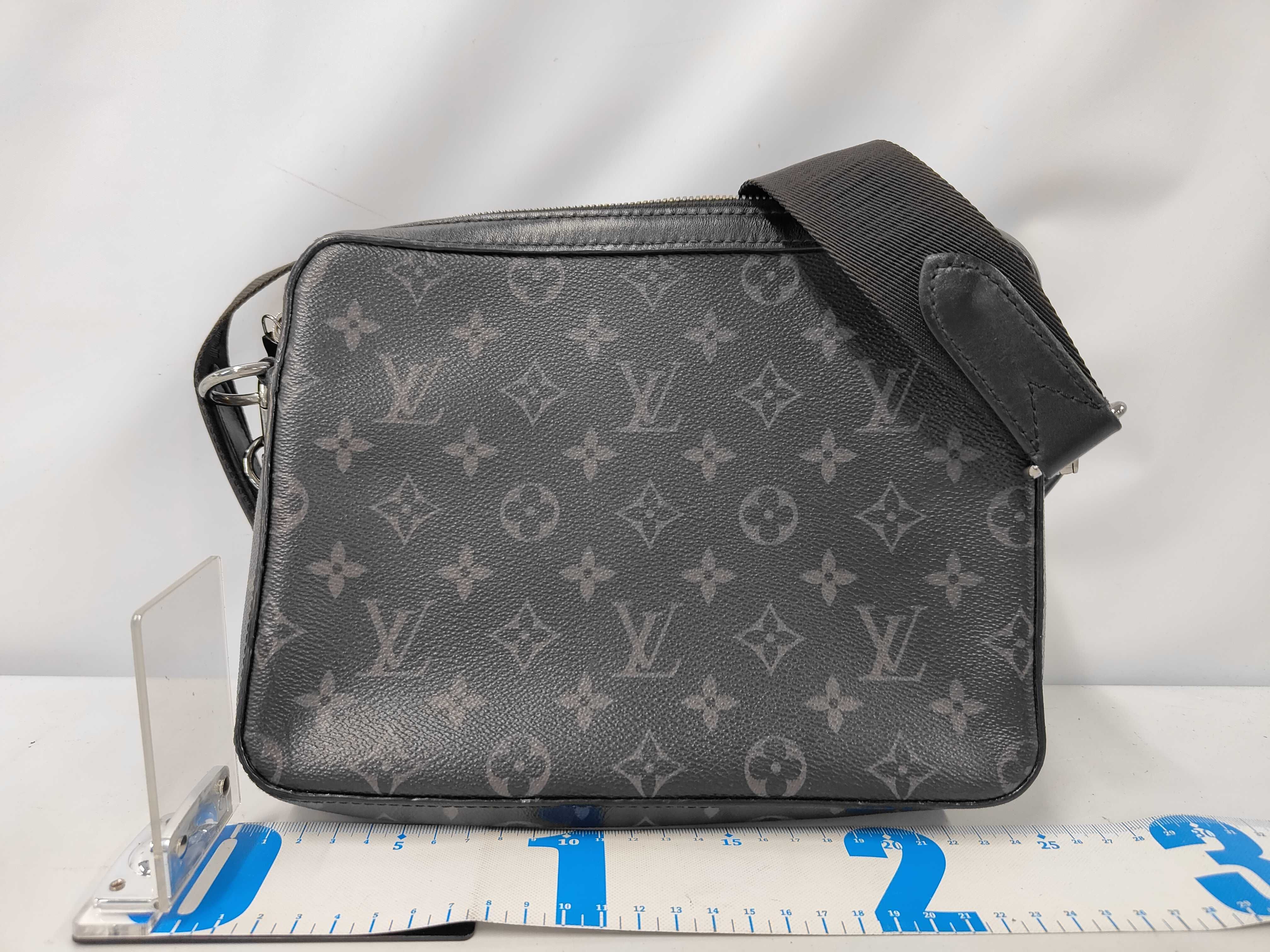 Monogram LV Trio Messenger Monogram Eclipse M69443 Black TJ5210 (with IC) Shoulder Bag — view 2