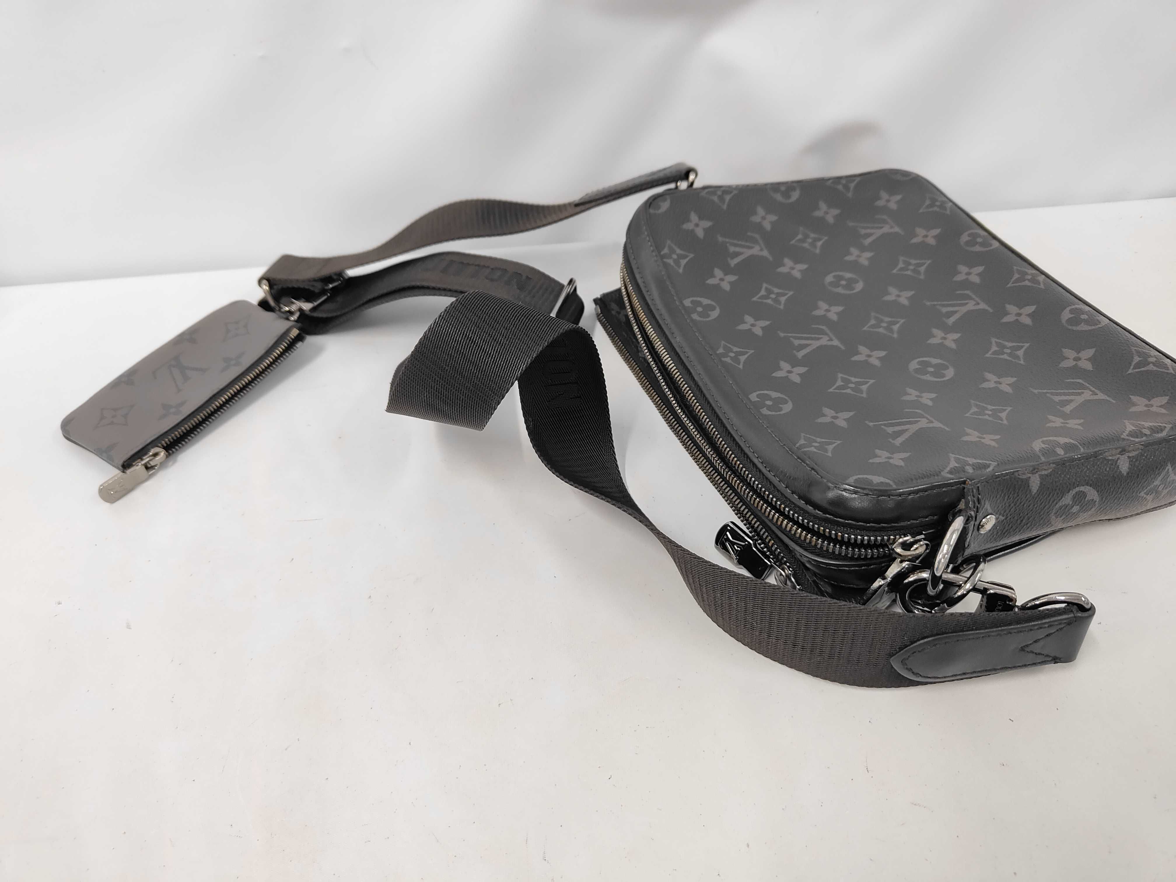 Monogram LV Trio Messenger Monogram Eclipse M69443 Black TJ5210 (with IC) Shoulder Bag — view 5